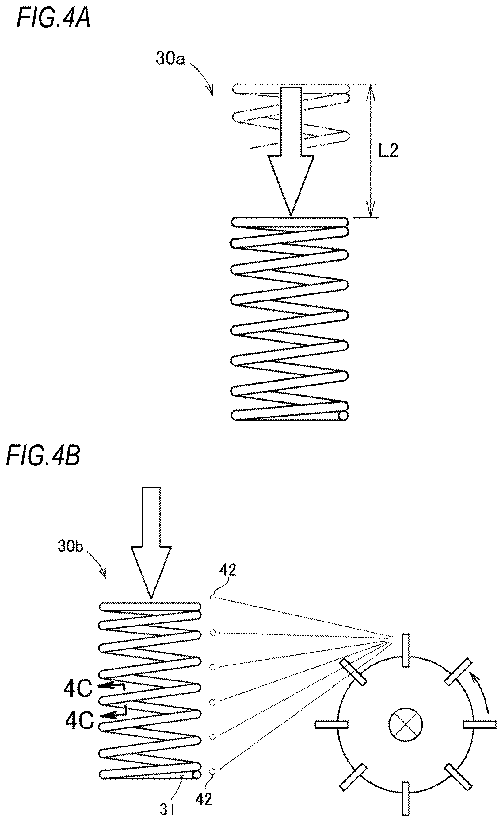 Patent US12097591 Figure 4 – Method for determining propelling condition for shot medium, and method for manufacturing coil spring