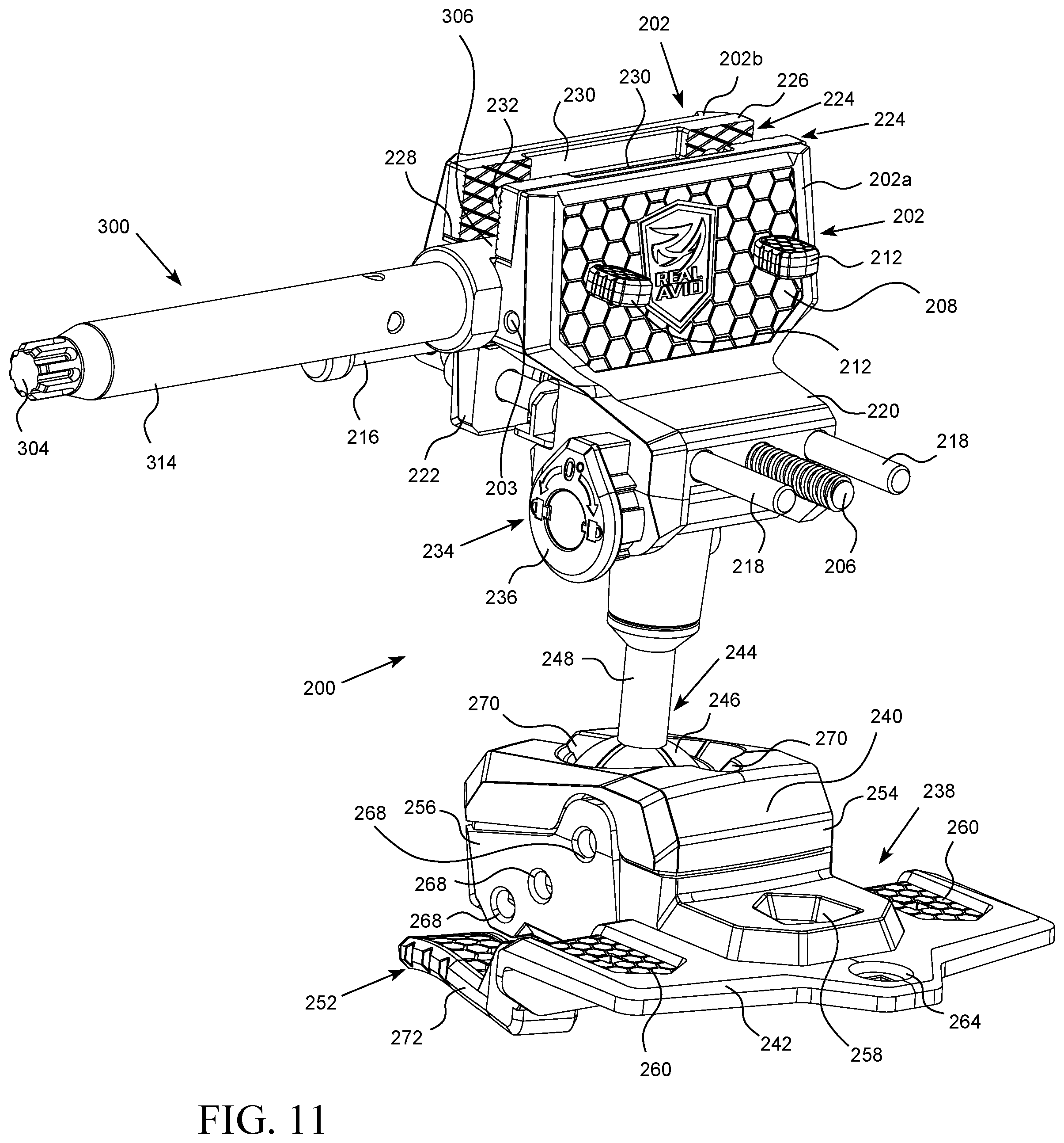 Patent US12097593 Figure 8 – Multifaceted vise-jaw cover