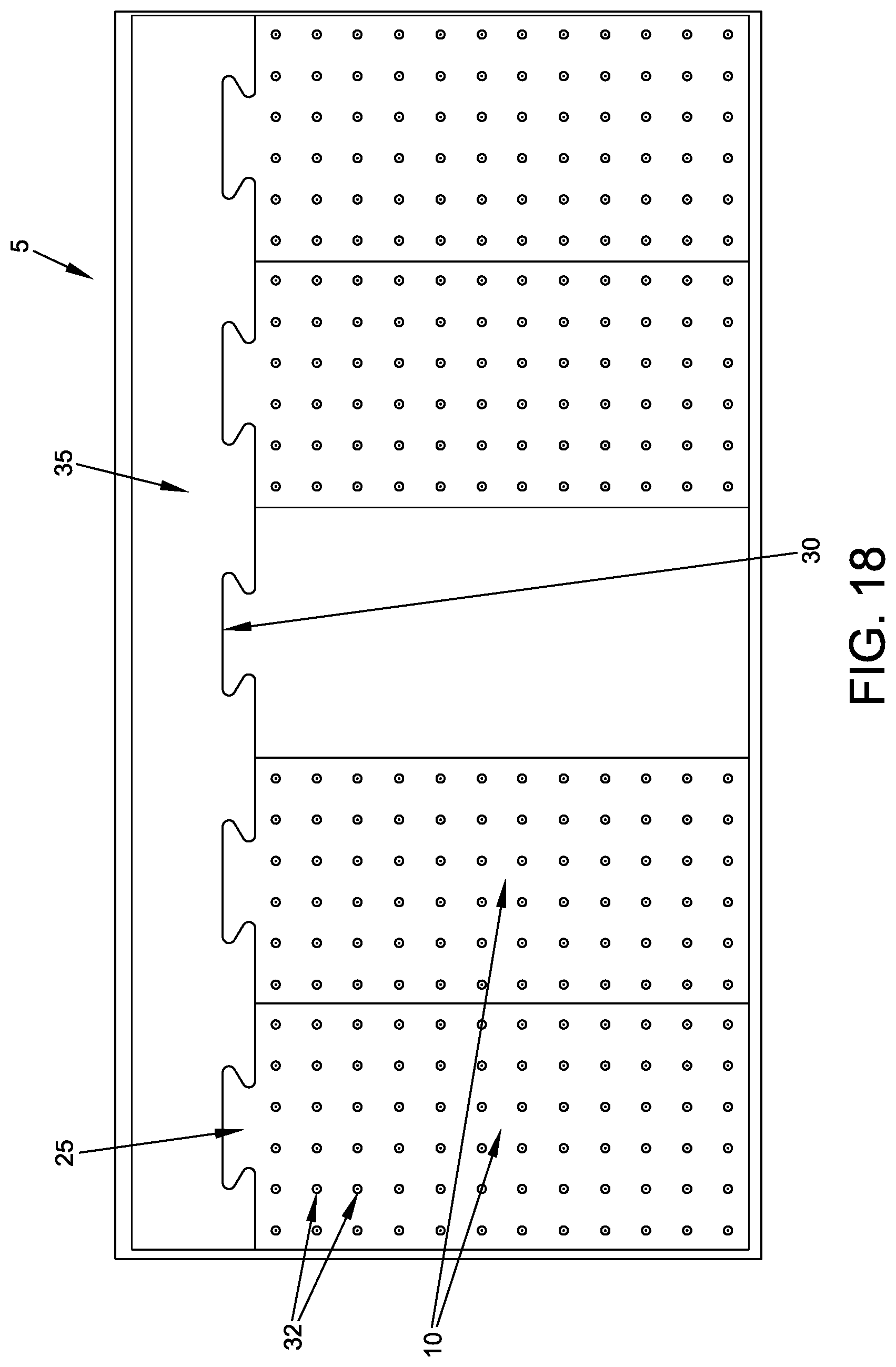 Patent US12097594 Figure 15 – Modular fixture plate system for positioning a workpiece during a manufacturing and/or inspection process