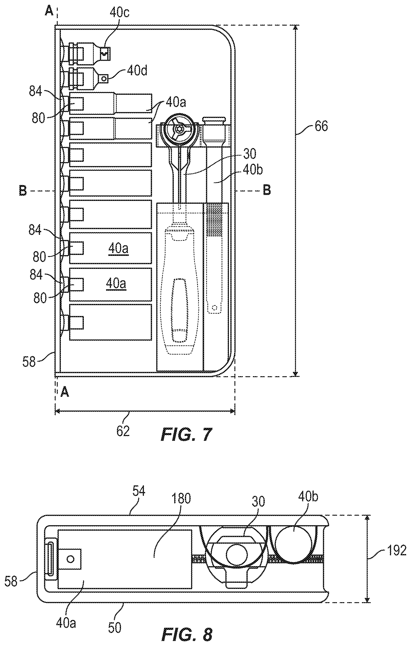 Patent US12097595 Figure 6 – Ratchet, ratchet accessory, and kit including the same