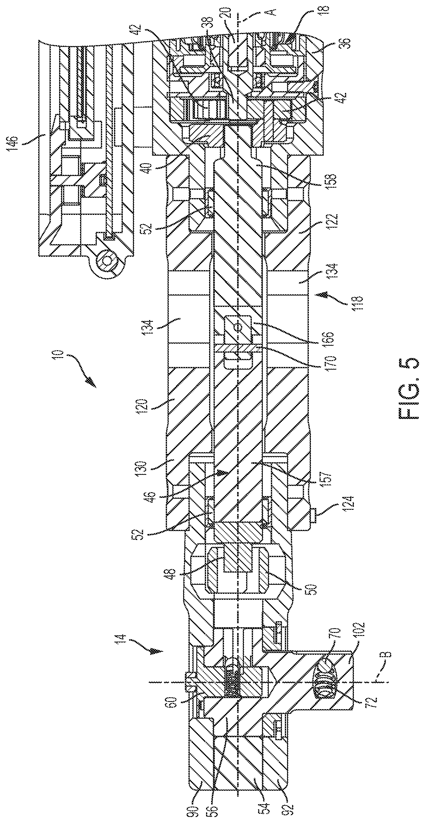 Patent US12097596 Figure 4 – Powered ratcheting torque wrench