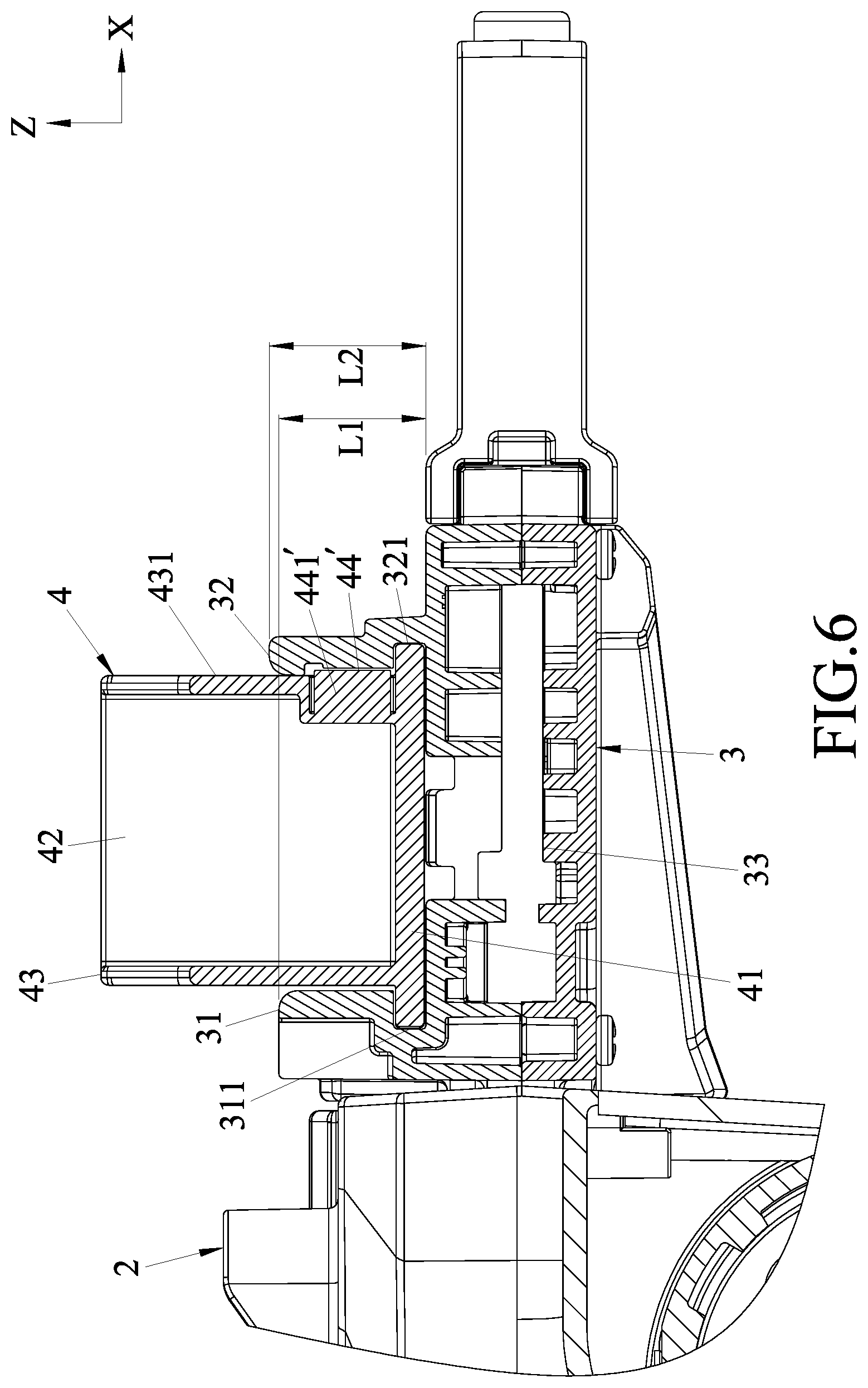 Patent US12097599 Figure 6 – Dustproof magazine for nail gun