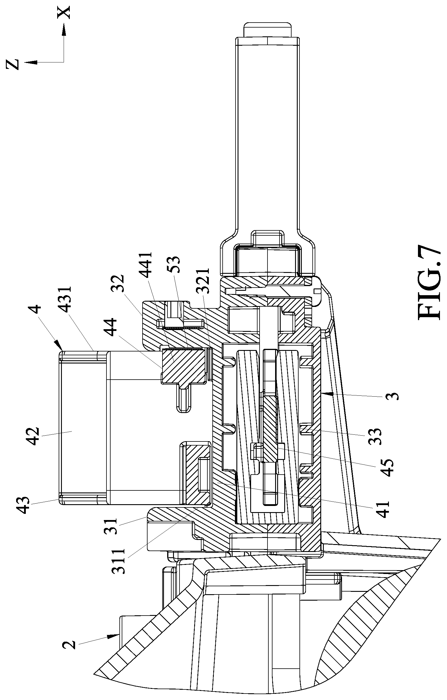 Patent US12097599 Figure 7 – Dustproof magazine for nail gun