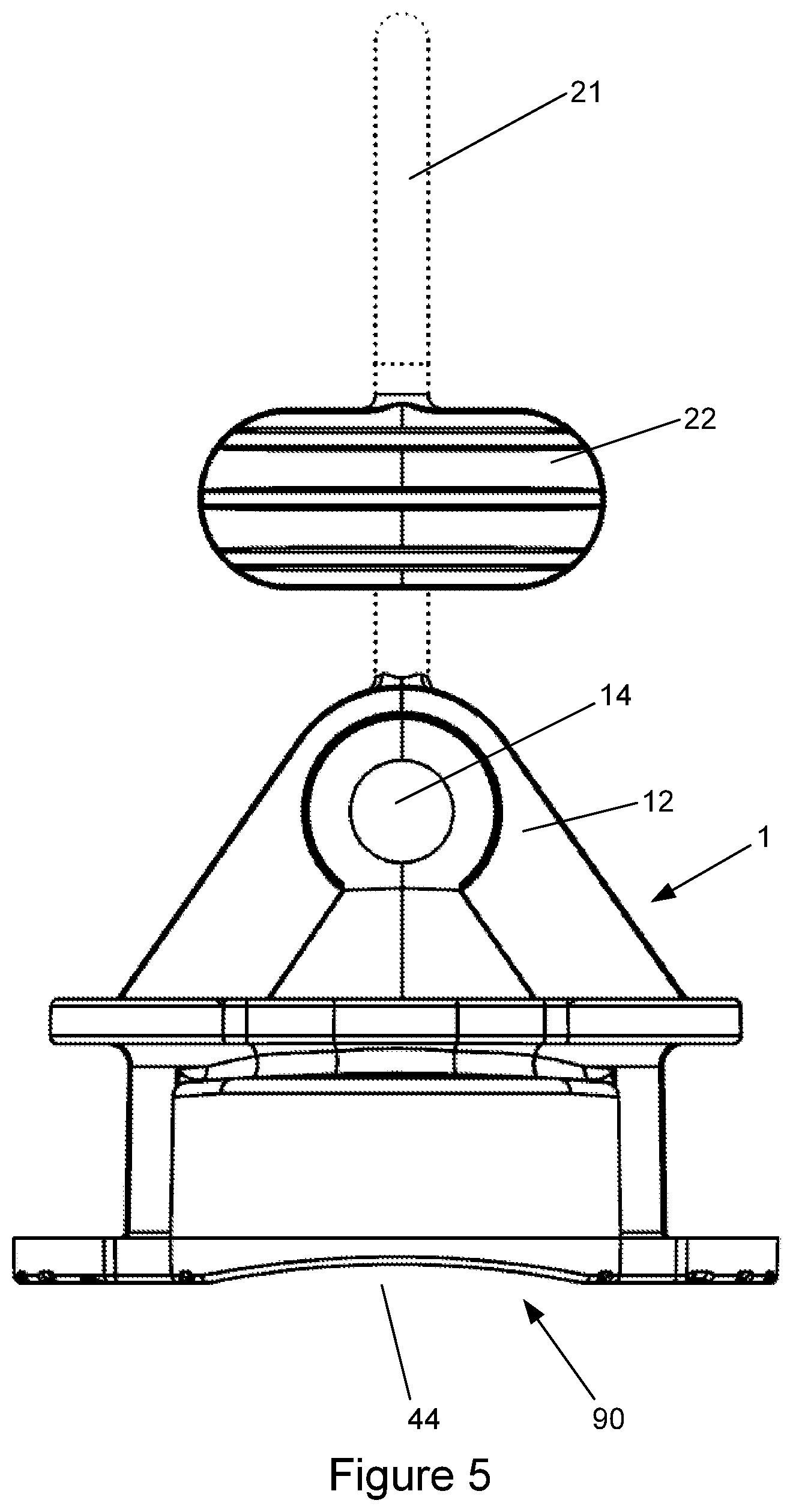 Patent US12097600 Figure 5 – Tool and tool attachment