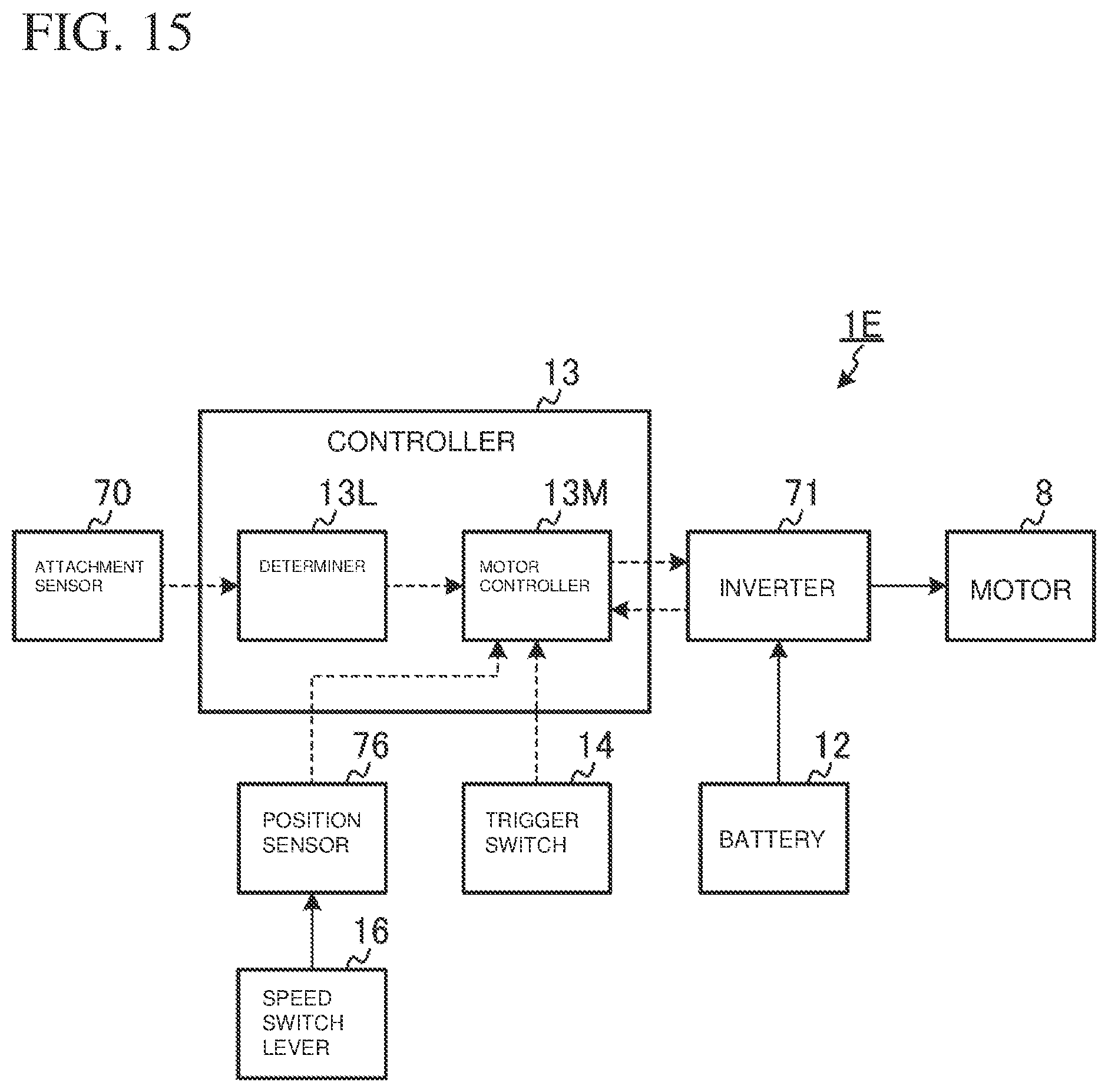 Patent US12097604 Figure 15 – Electric power tool and auxiliary handle