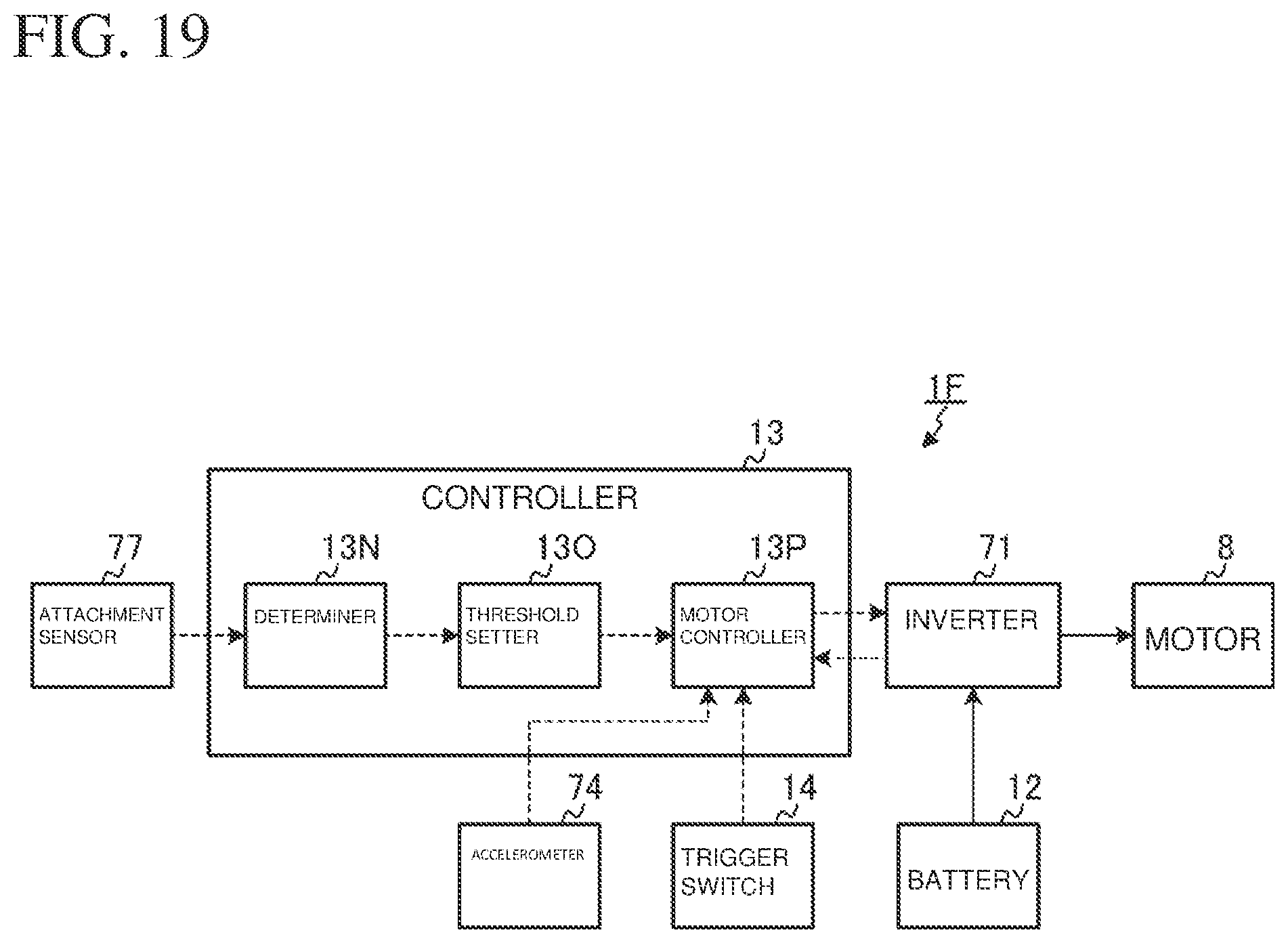 Patent US12097604 Figure 19 – Electric power tool and auxiliary handle
