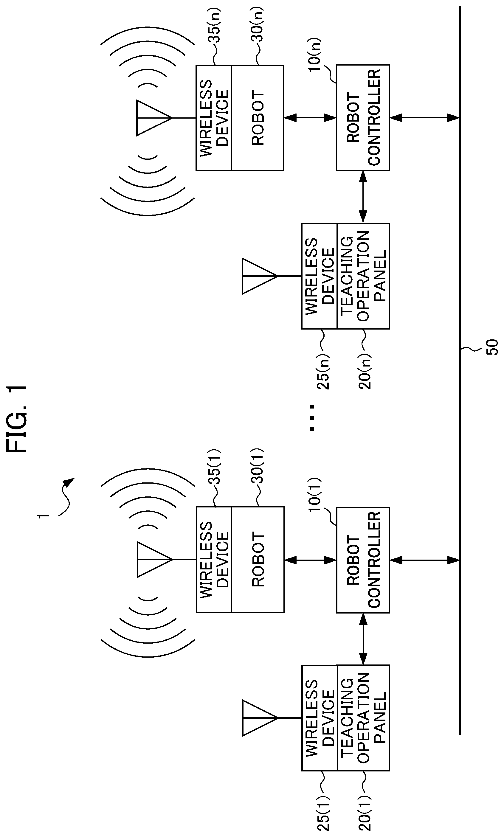 Patent US12097607 Figure 1 – Robot controller