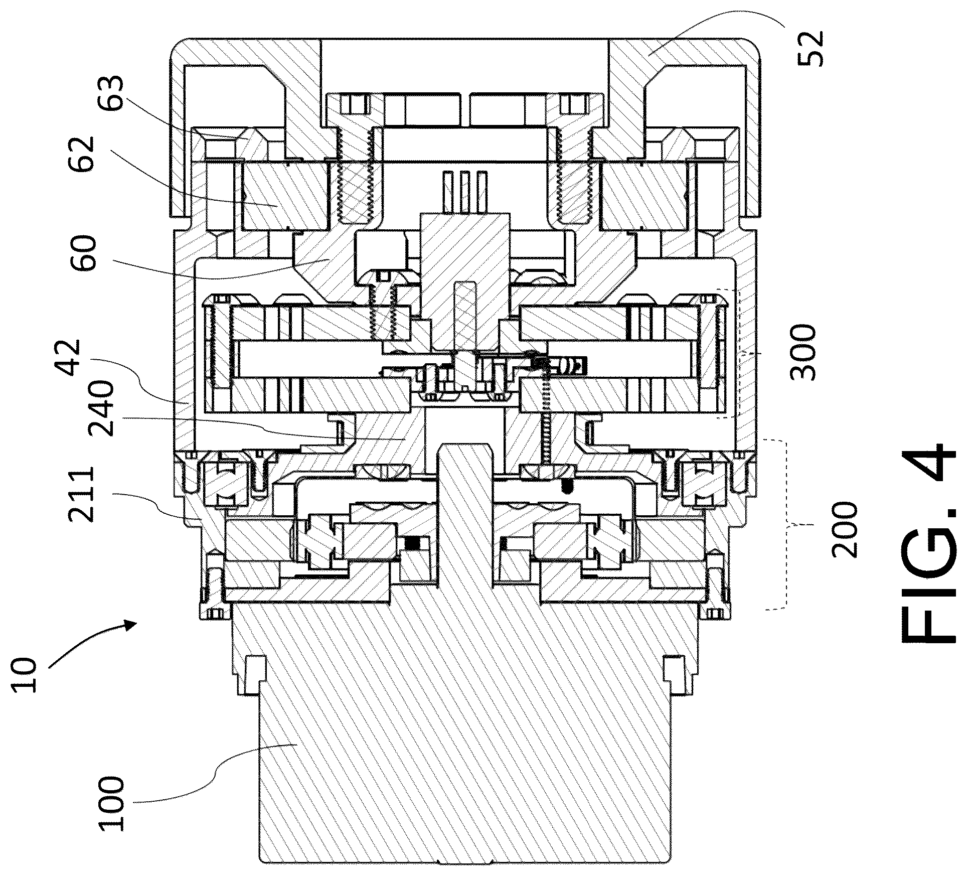 Patent US12097610 Figure 4 – Torsional series elastic actuator