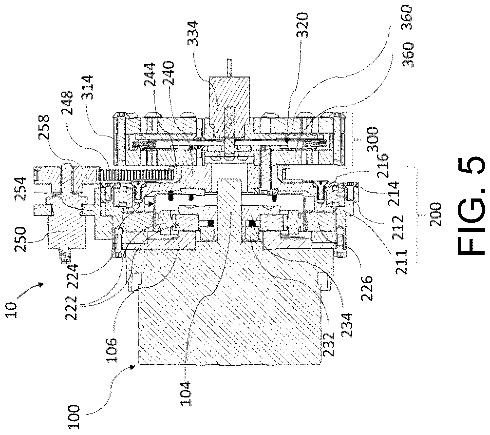 Patent US12097610 Figure 5 – Torsional series elastic actuator
