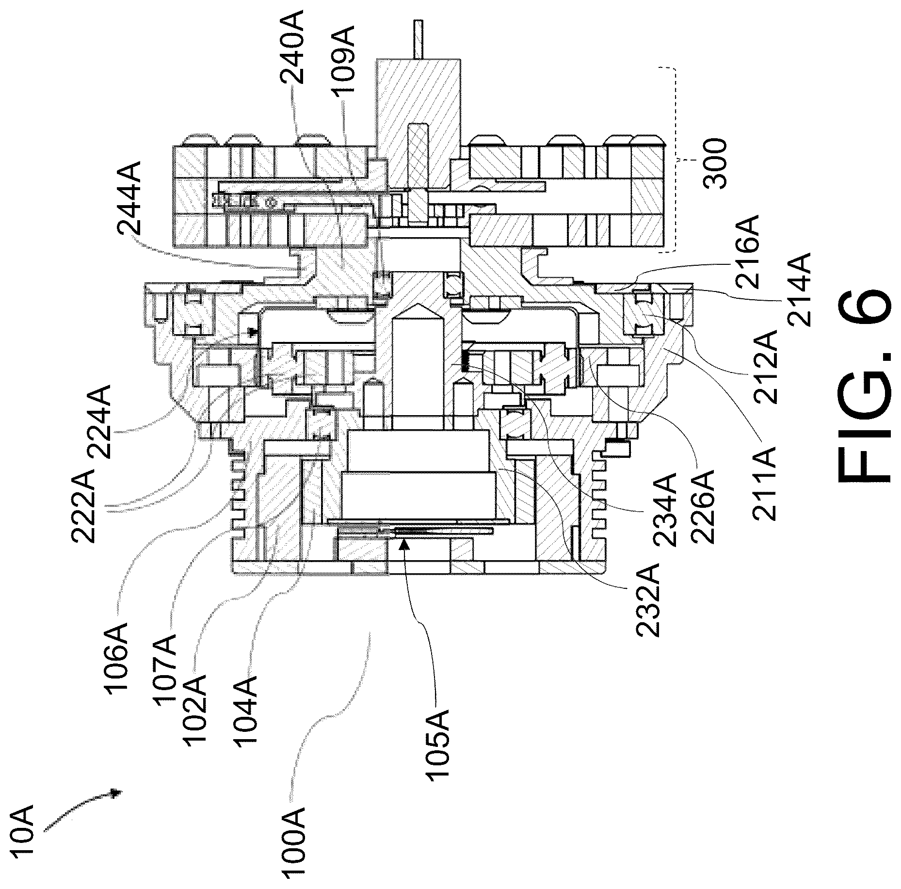 Patent US12097610 Figure 6 – Torsional series elastic actuator