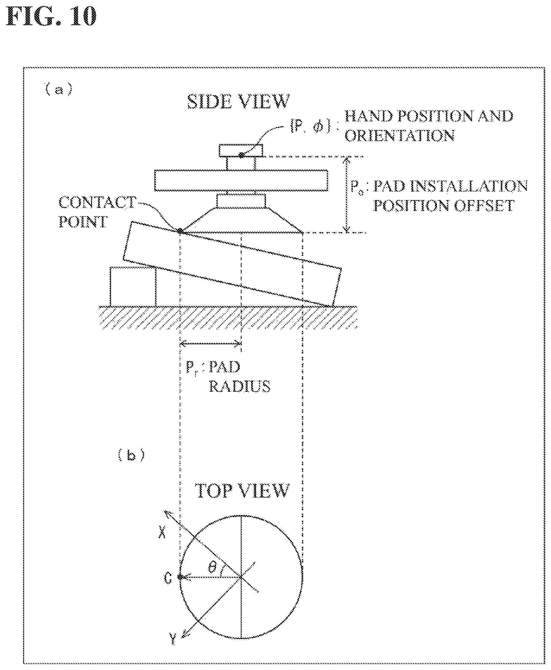 Patent US12097611 Figure 9 – Sensor assembly and suction apparatus