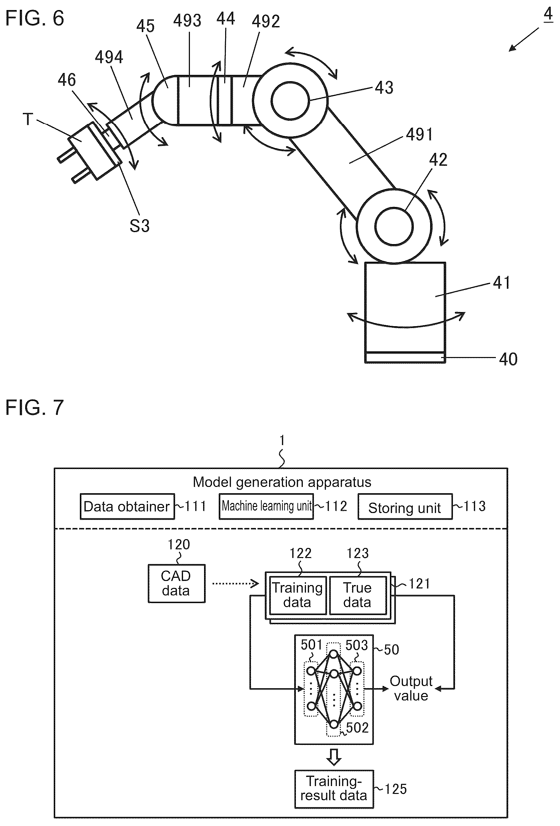 Patent US12097616 Figure 4 – Model generation apparatus, model generation method, control apparatus, and control method