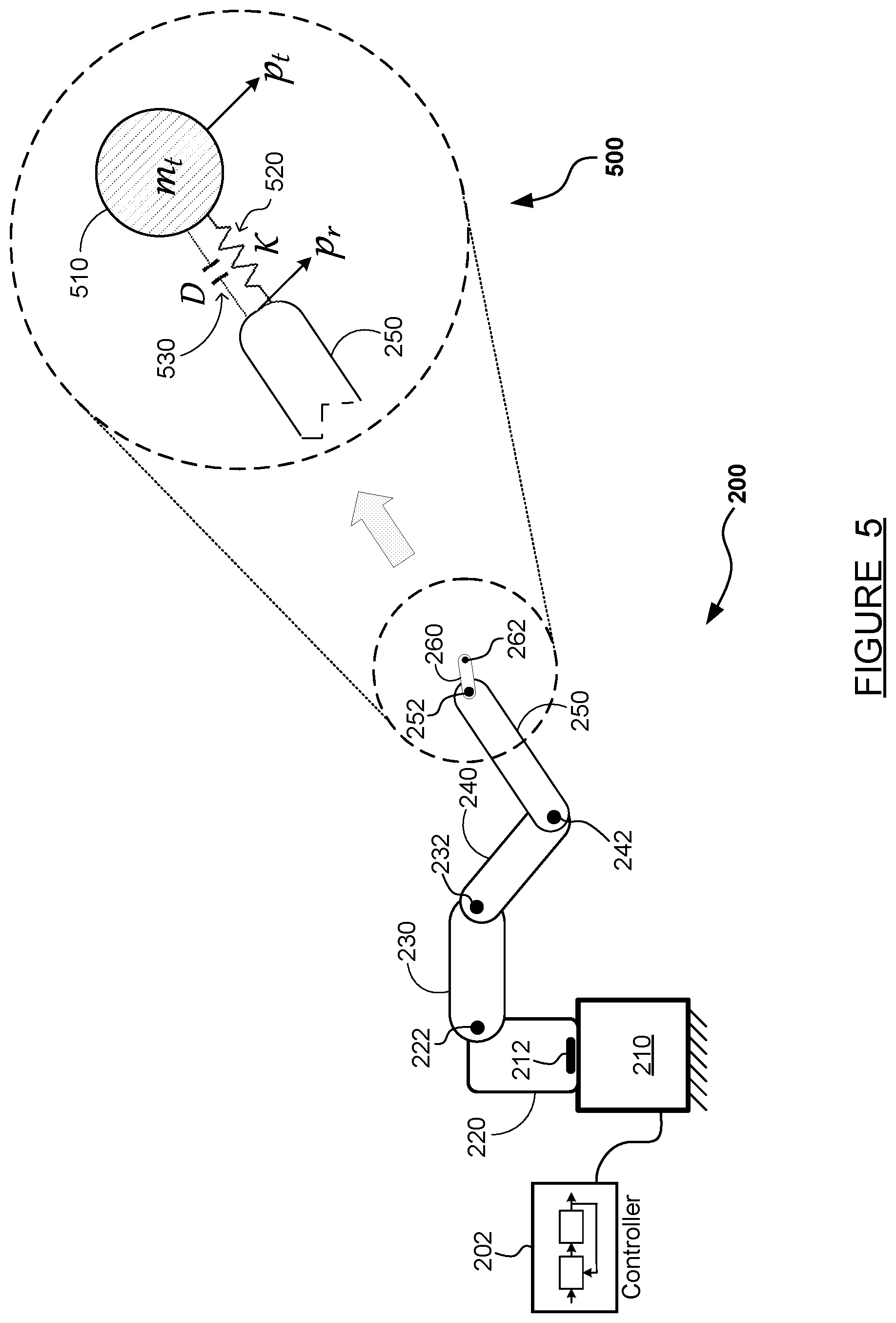 Patent US12097619 Figure 4 – Predictive control method for torque-rate control and vibration suppression