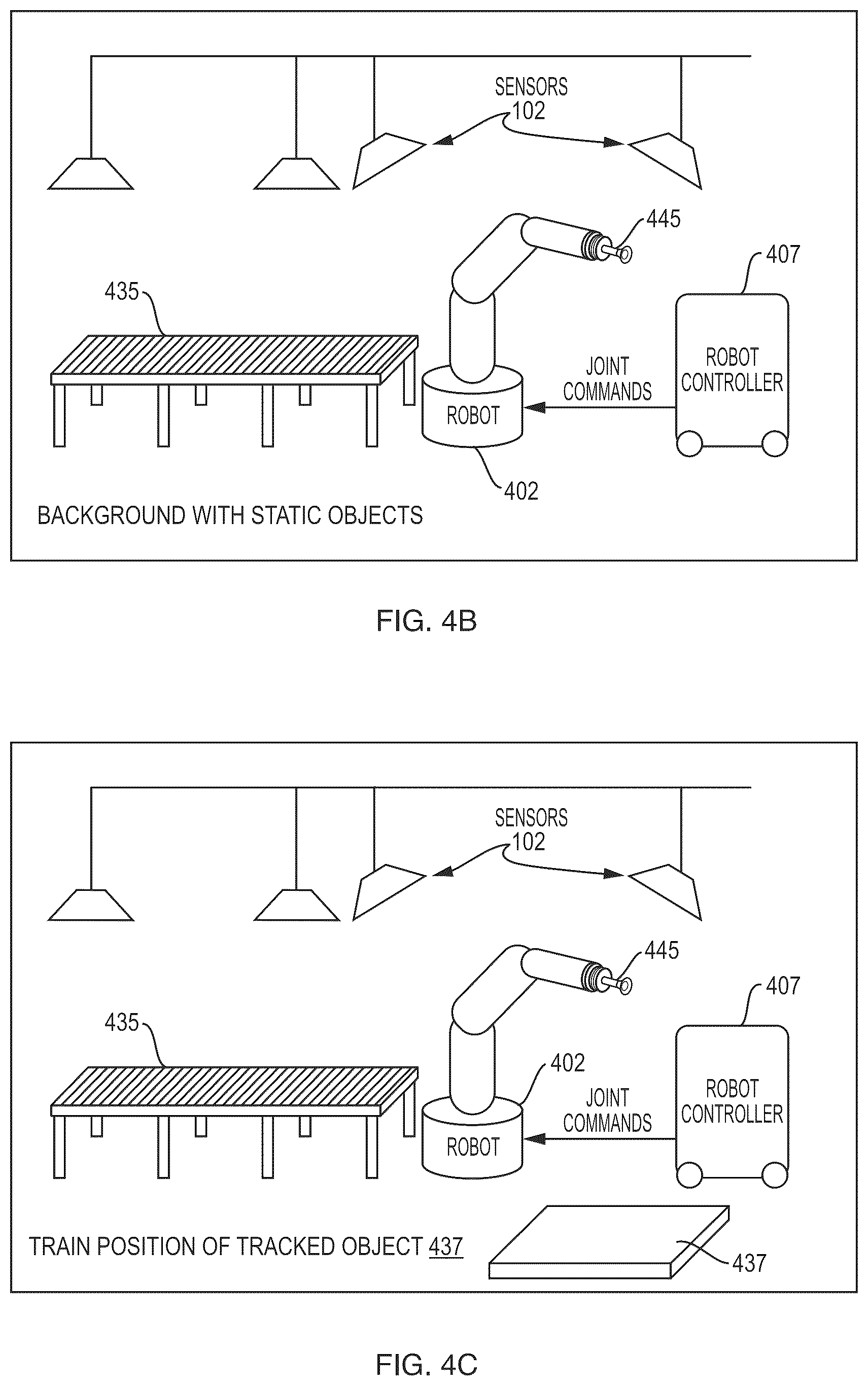 Patent US12097625 Figure 5 – Robot end-effector sensing and identification