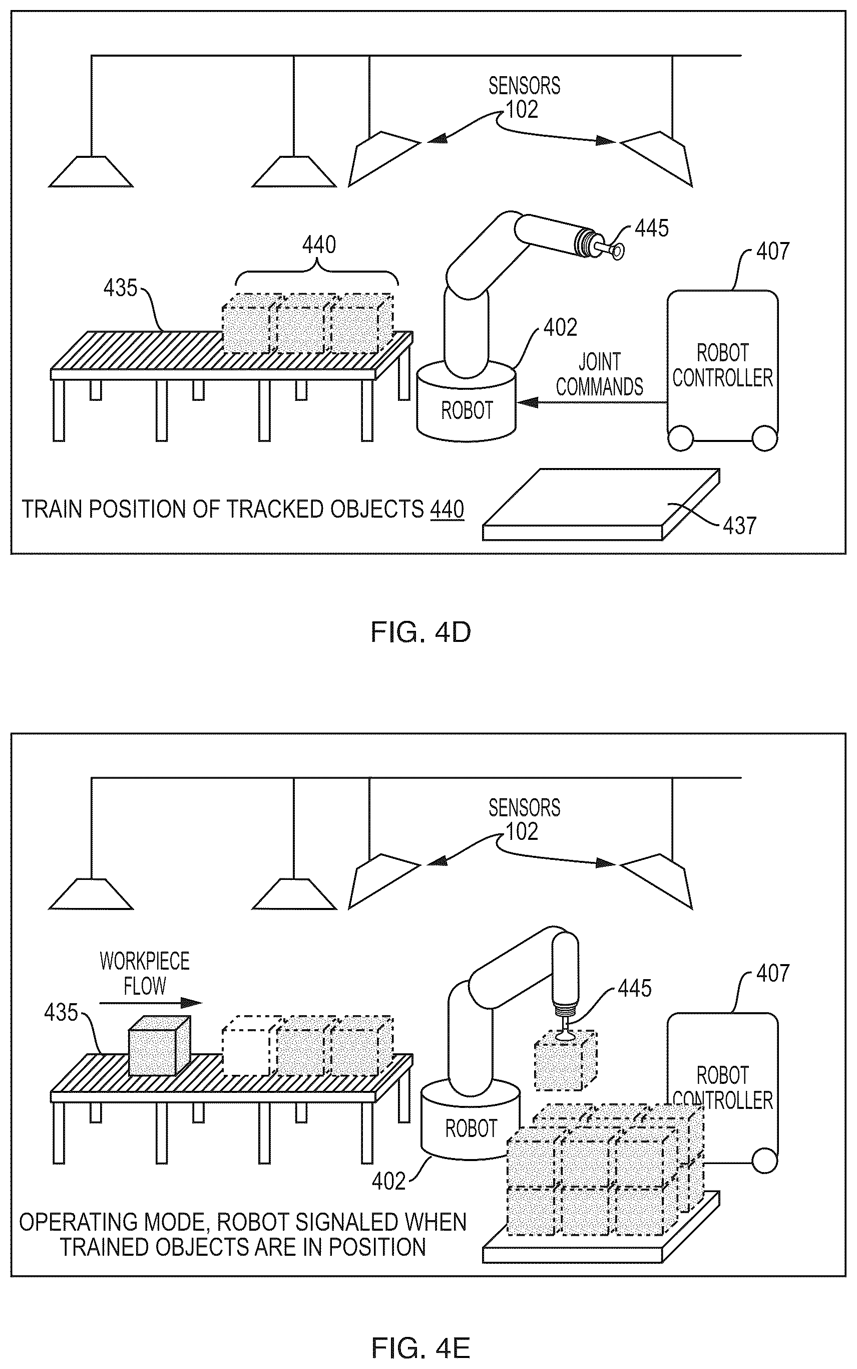 Patent US12097625 Figure 6 – Robot end-effector sensing and identification