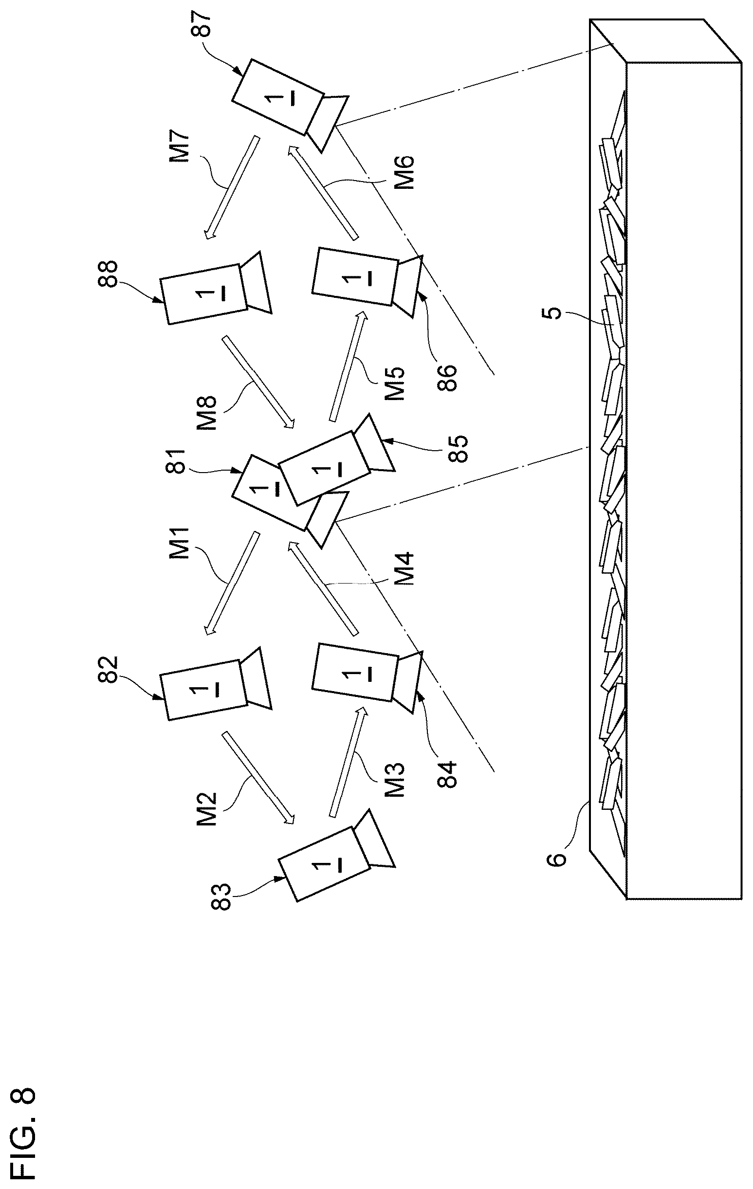 Patent US12097627 Figure 8 – Control apparatus for robotic system, control method for robotic system, computer-readable storage medium storing a computer control program, and robotic system
