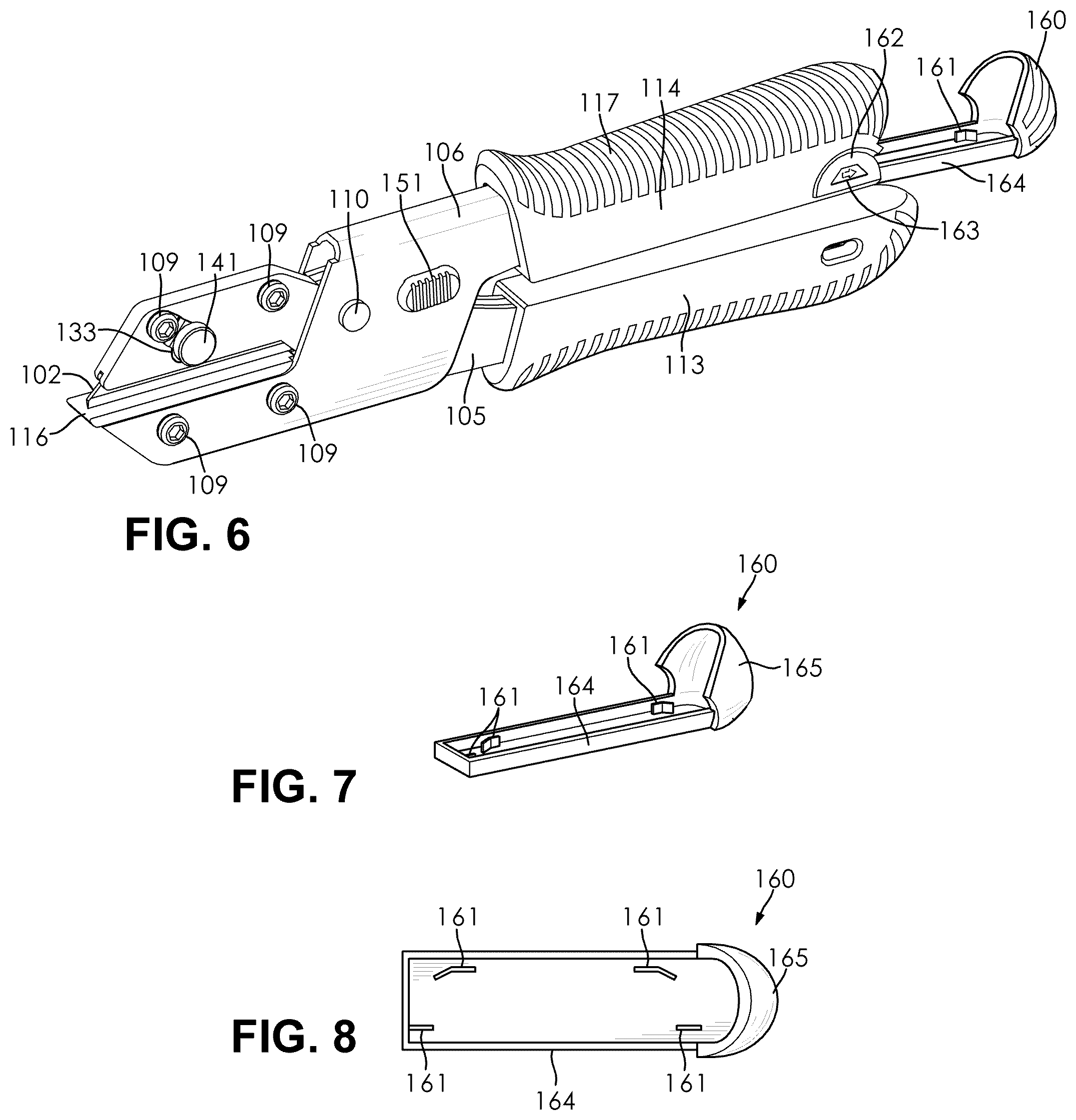 Patent US12097628 Figure 3 – Multi-purpose utility cutter