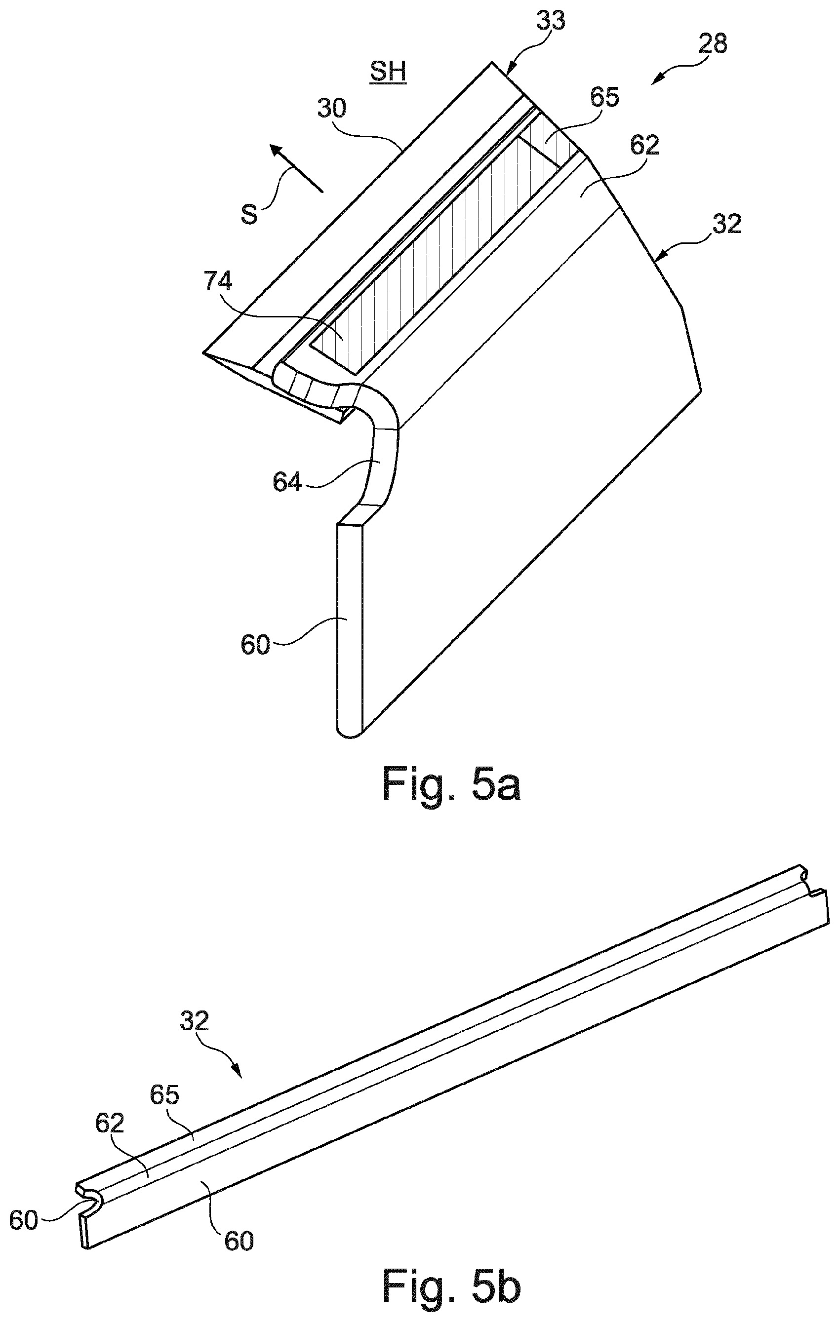 Patent US12097629 Figure 5 – Razor cartridge