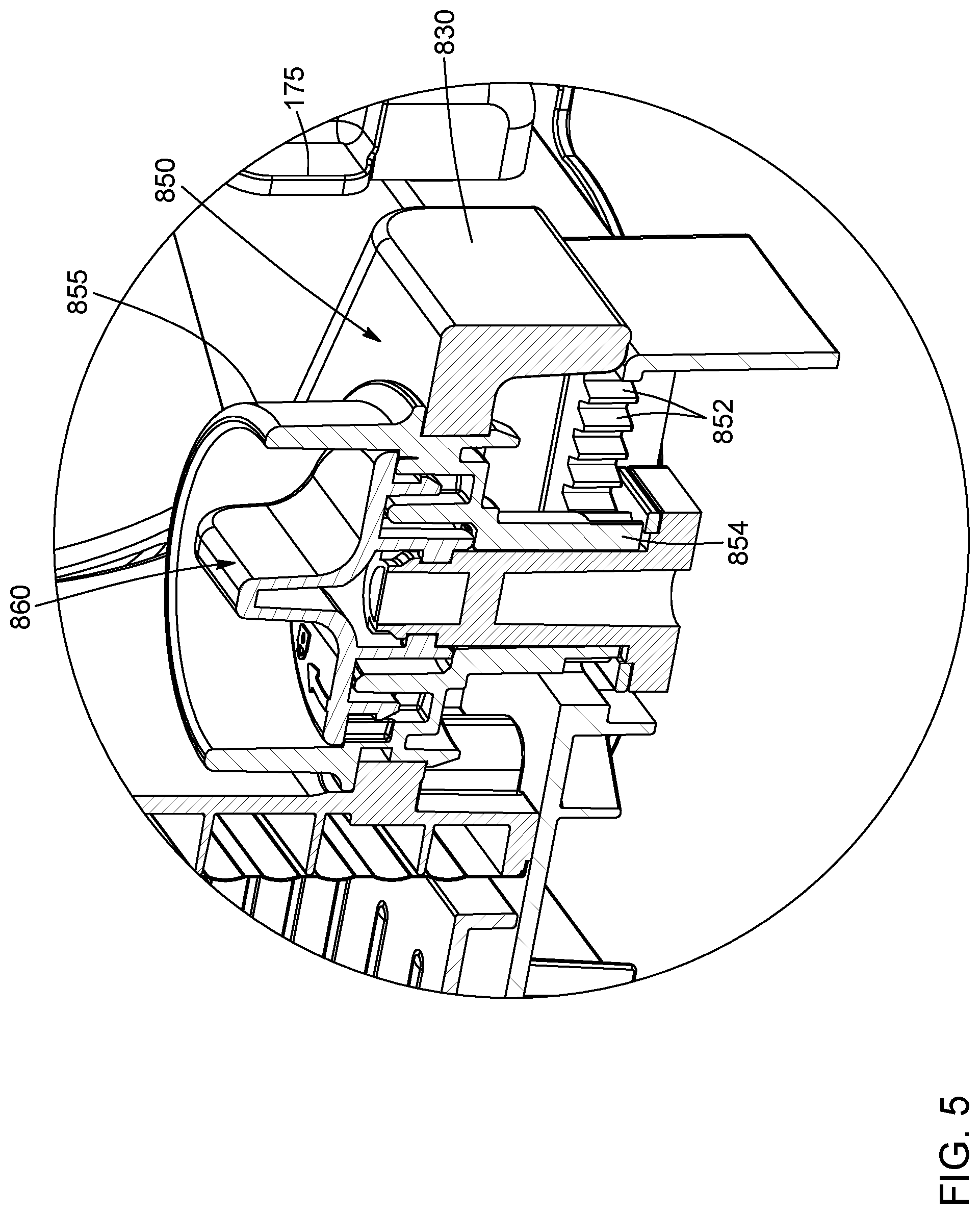 Patent US12097630 Figure 5 – Foldable manual food-slicing apparatus and corresponding method