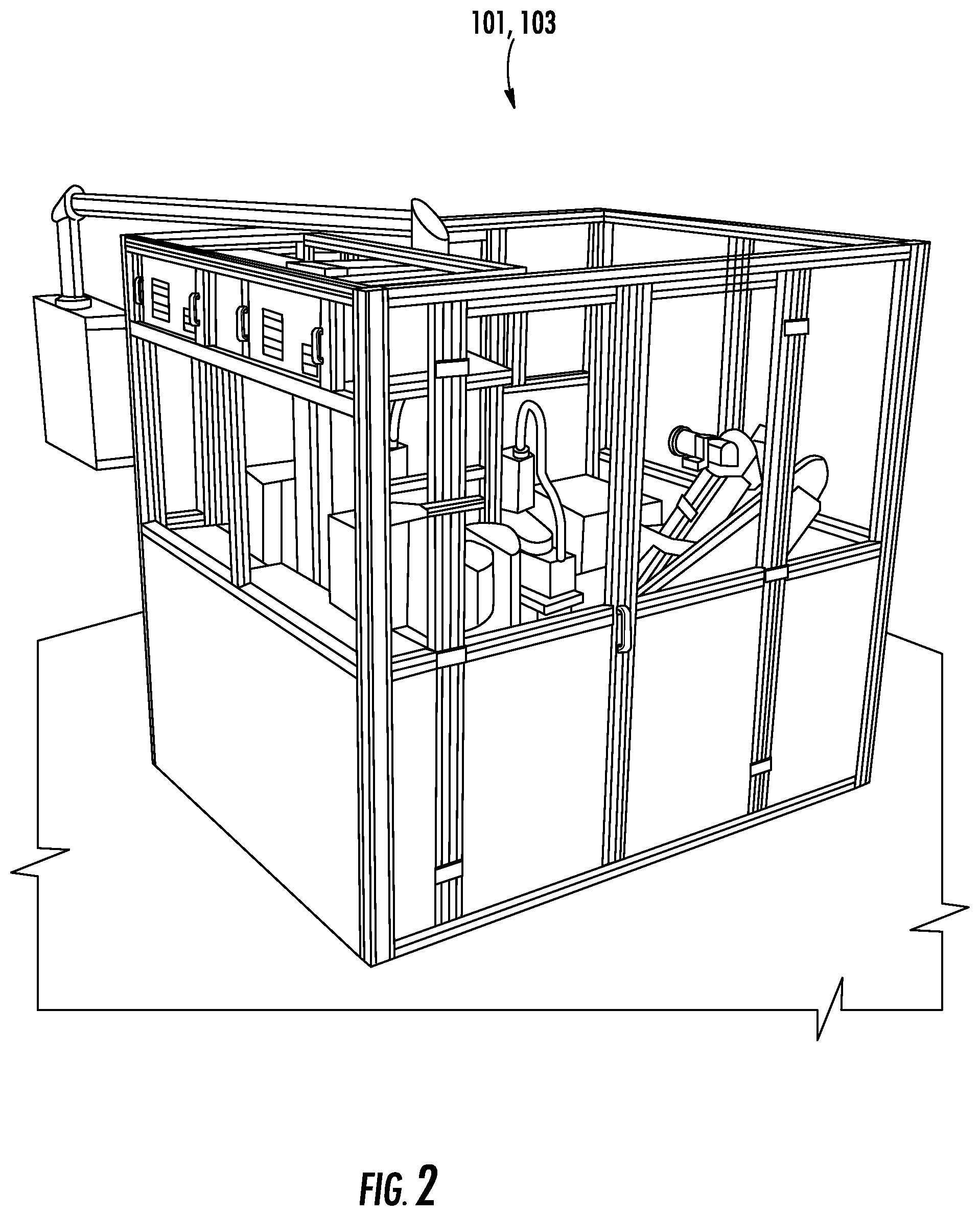 Patent US12097631 Figure 2 – System and method for reducing giveaway material on mint products