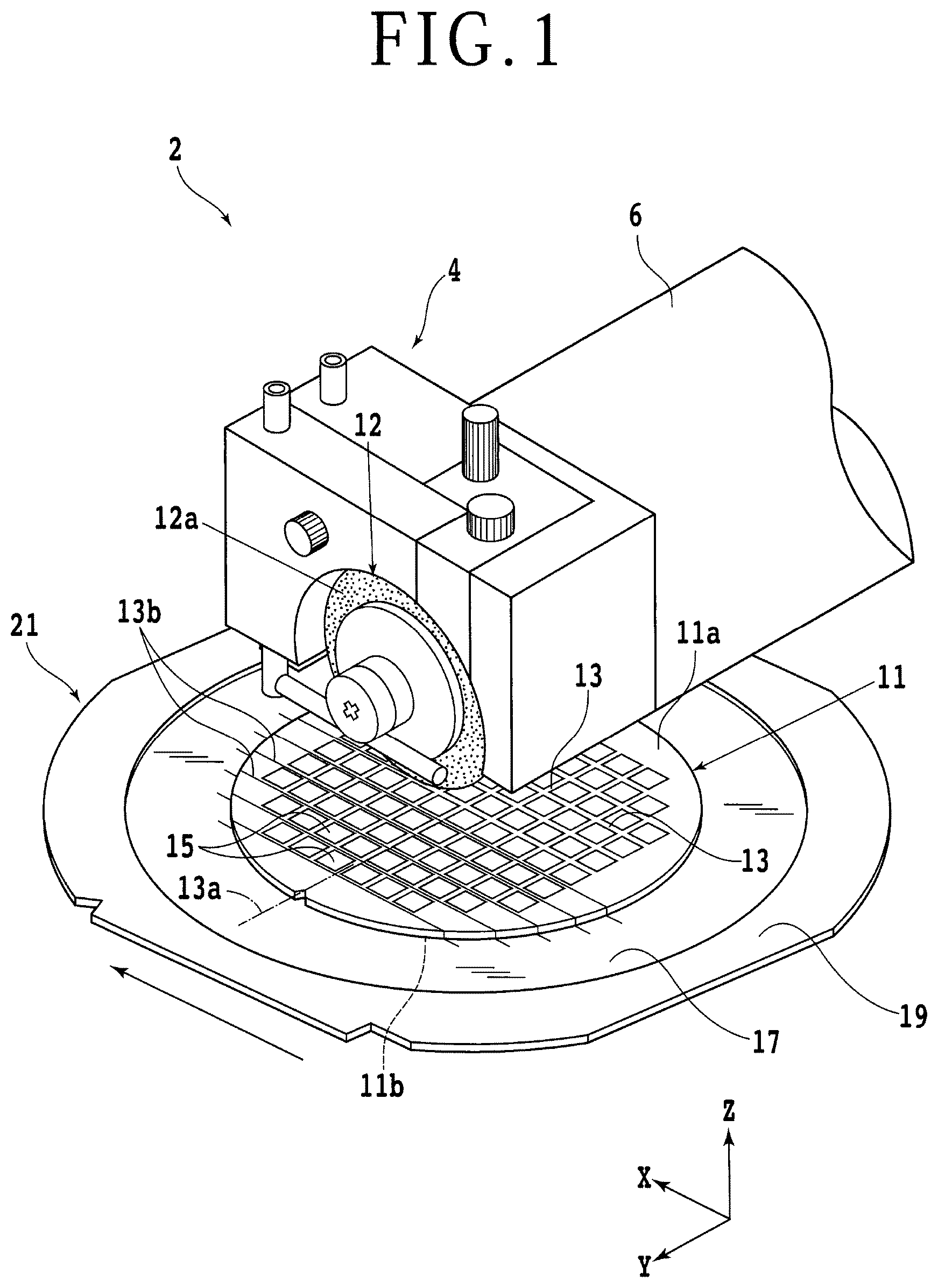 Patent US12097633 Figure 1 – Cutting method