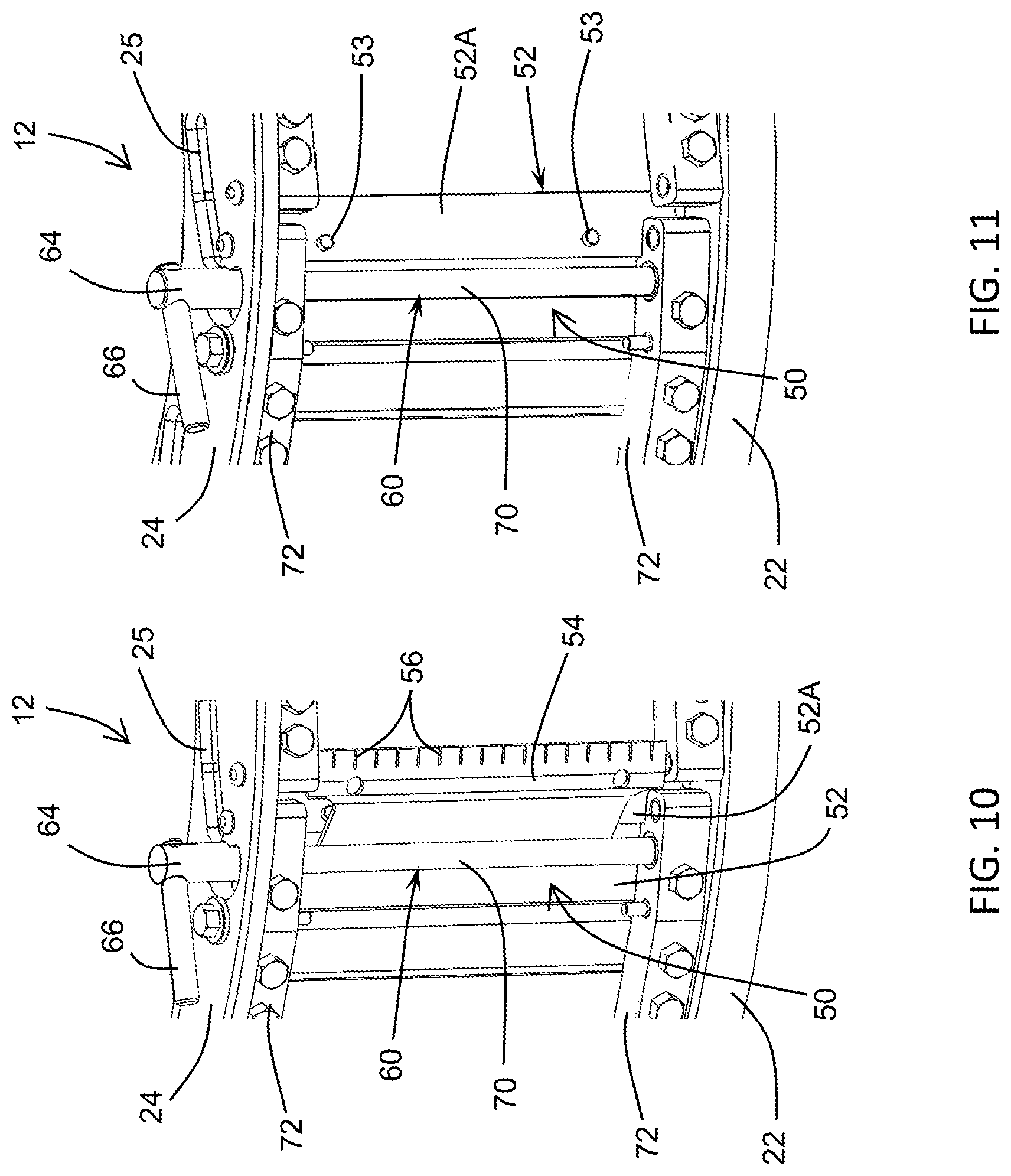 Patent US12097634 Figure 6 – Clamping assemblies for securing knives to slicing machines, slicing machines equipped therewith, and tools for use therewith