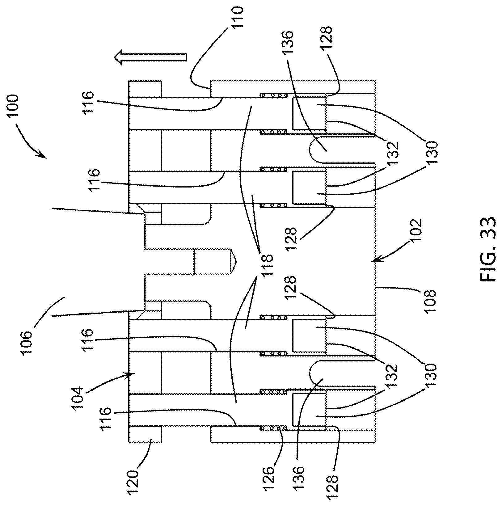 Patent US12097634 Figure 18 – Clamping assemblies for securing knives to slicing machines, slicing machines equipped therewith, and tools for use therewith