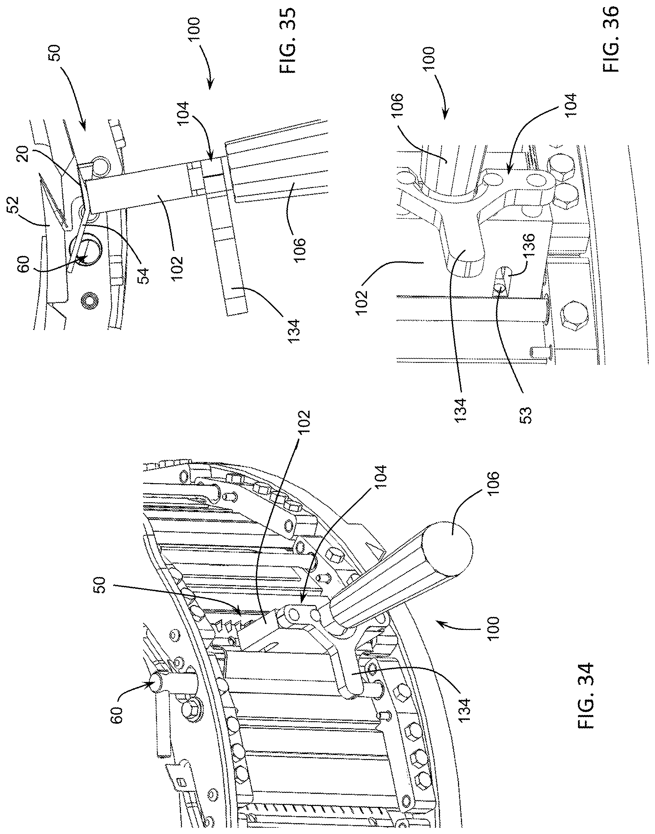 Patent US12097634 Figure 19 – Clamping assemblies for securing knives to slicing machines, slicing machines equipped therewith, and tools for use therewith