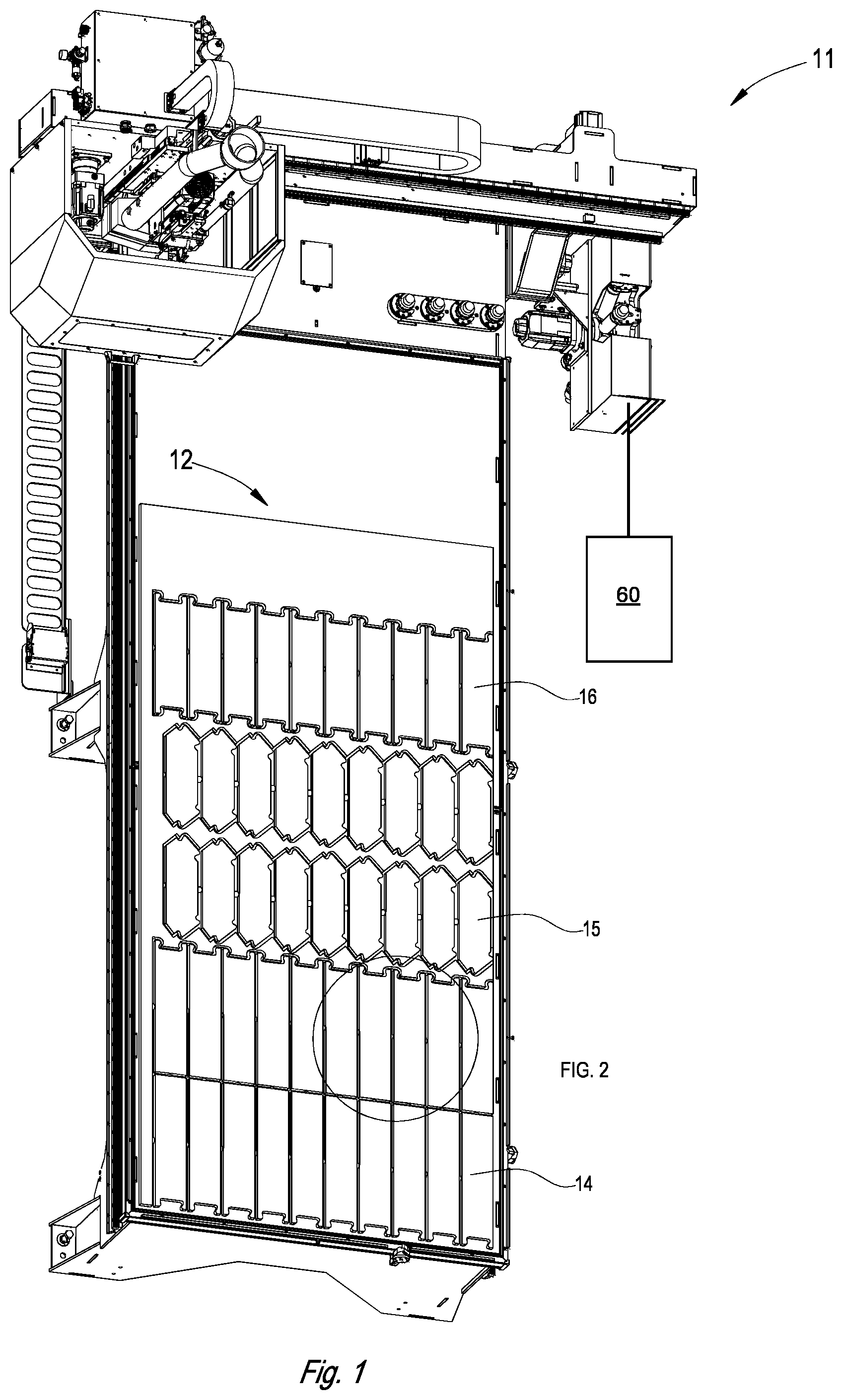 Patent US12097644 Figure 1 – Method and system for creating additive parts