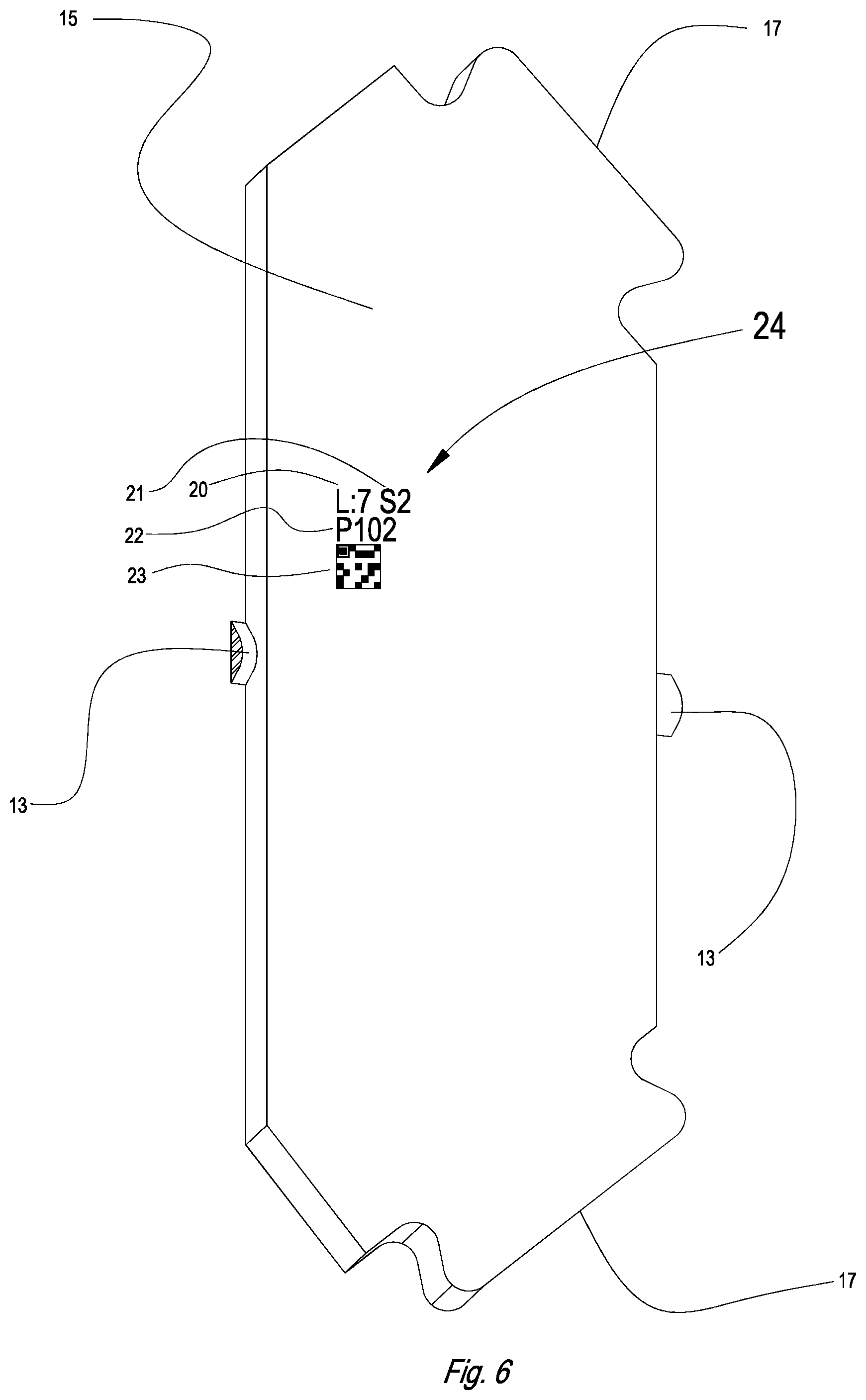 Patent US12097644 Figure 6 – Method and system for creating additive parts