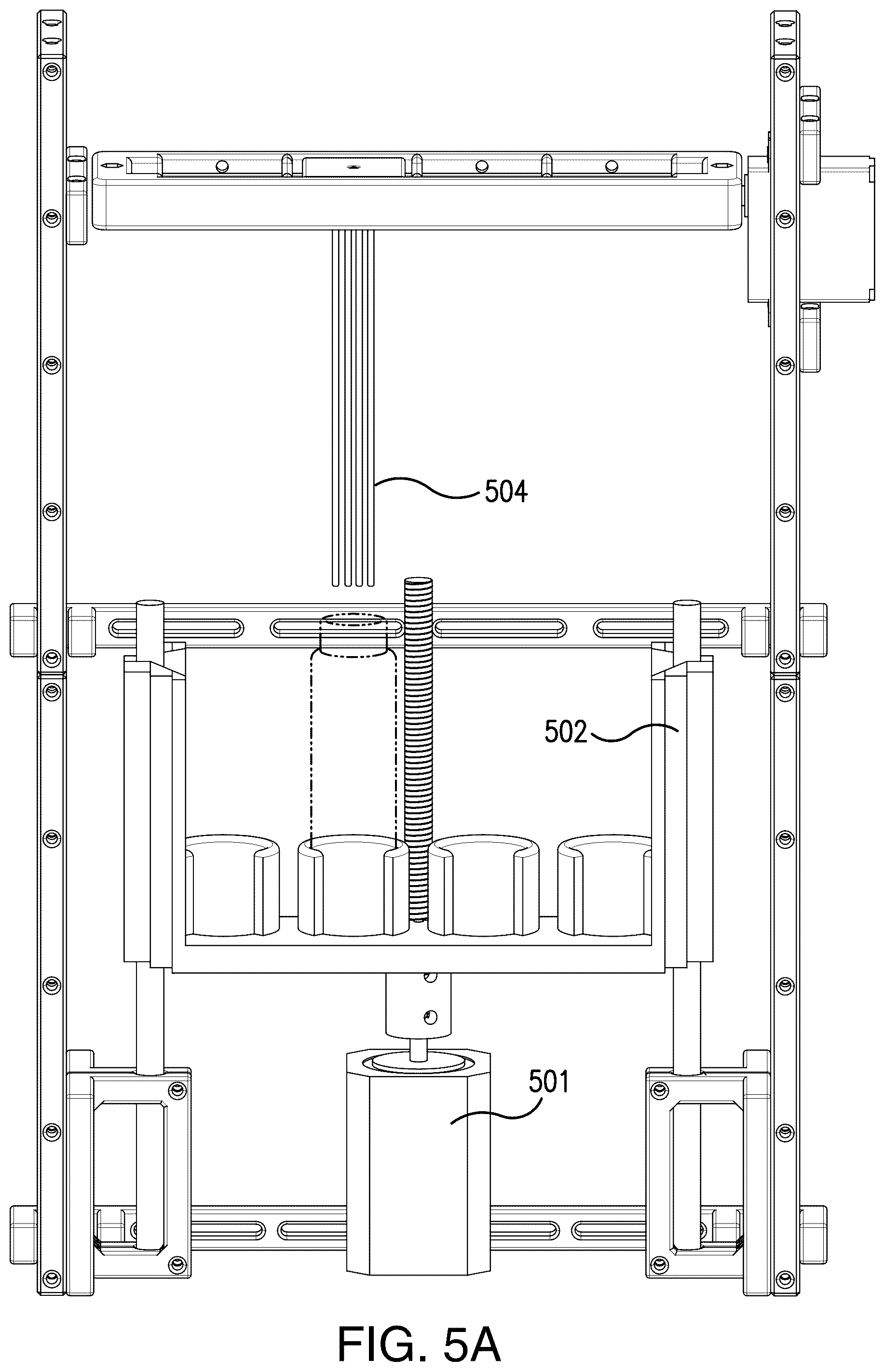 Patent US12097645 Figure 5 – Automation mechanism for pre/clinical production of resorbable nerve guides