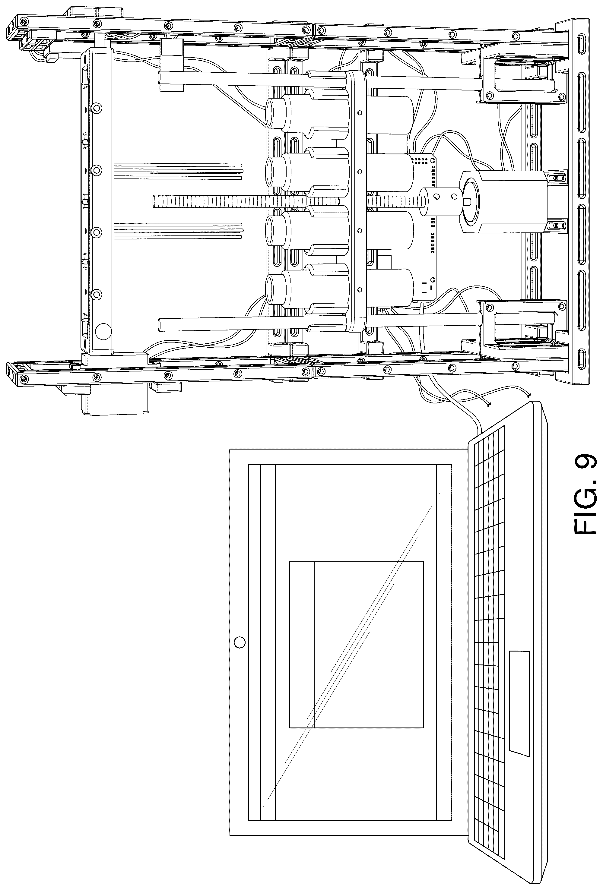 Patent US12097645 Figure 13 – Automation mechanism for pre/clinical production of resorbable nerve guides