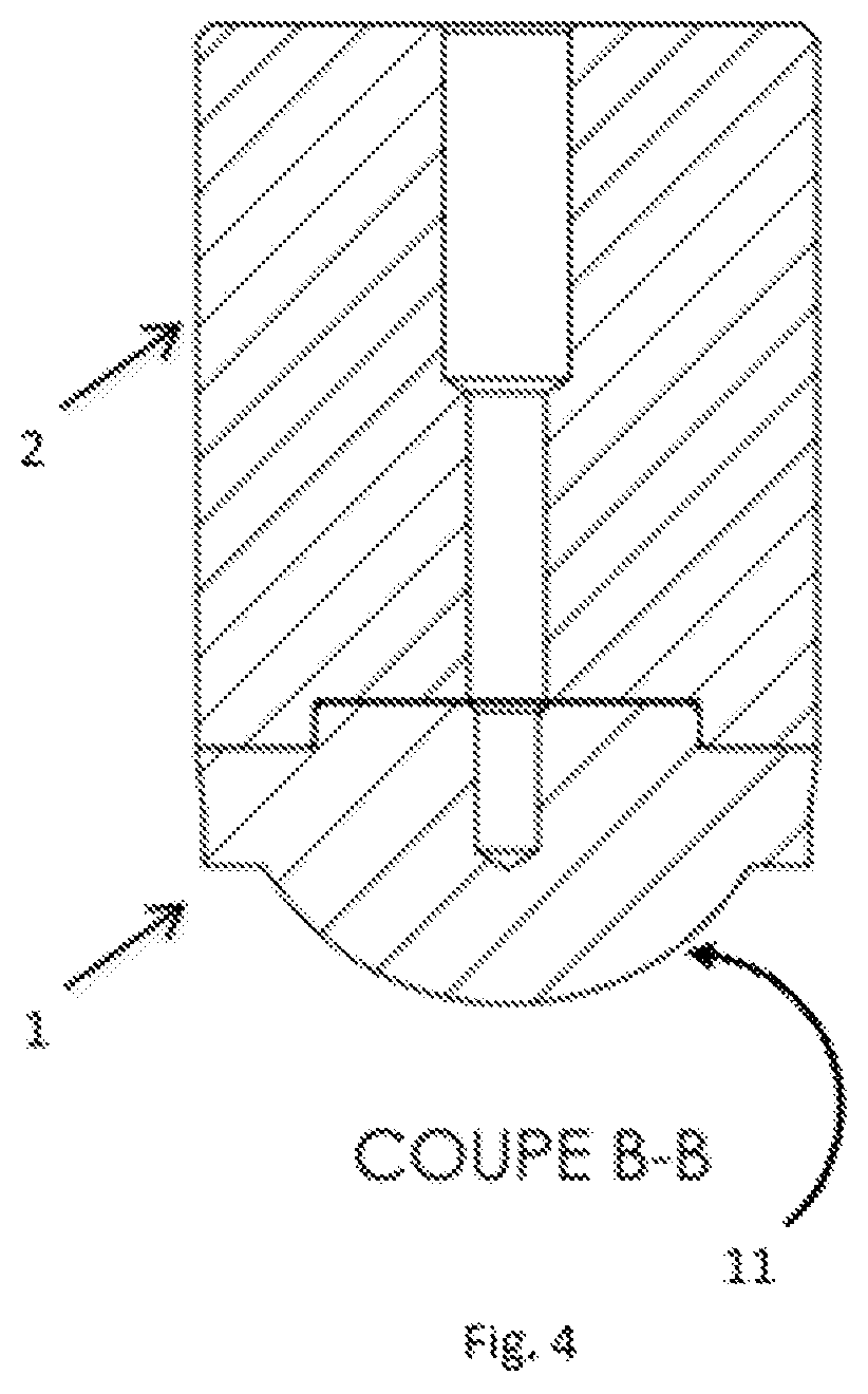 Patent US12097646 Figure 4 – Method for manufacturing an articular prosthesis implant using a ceramic imprint