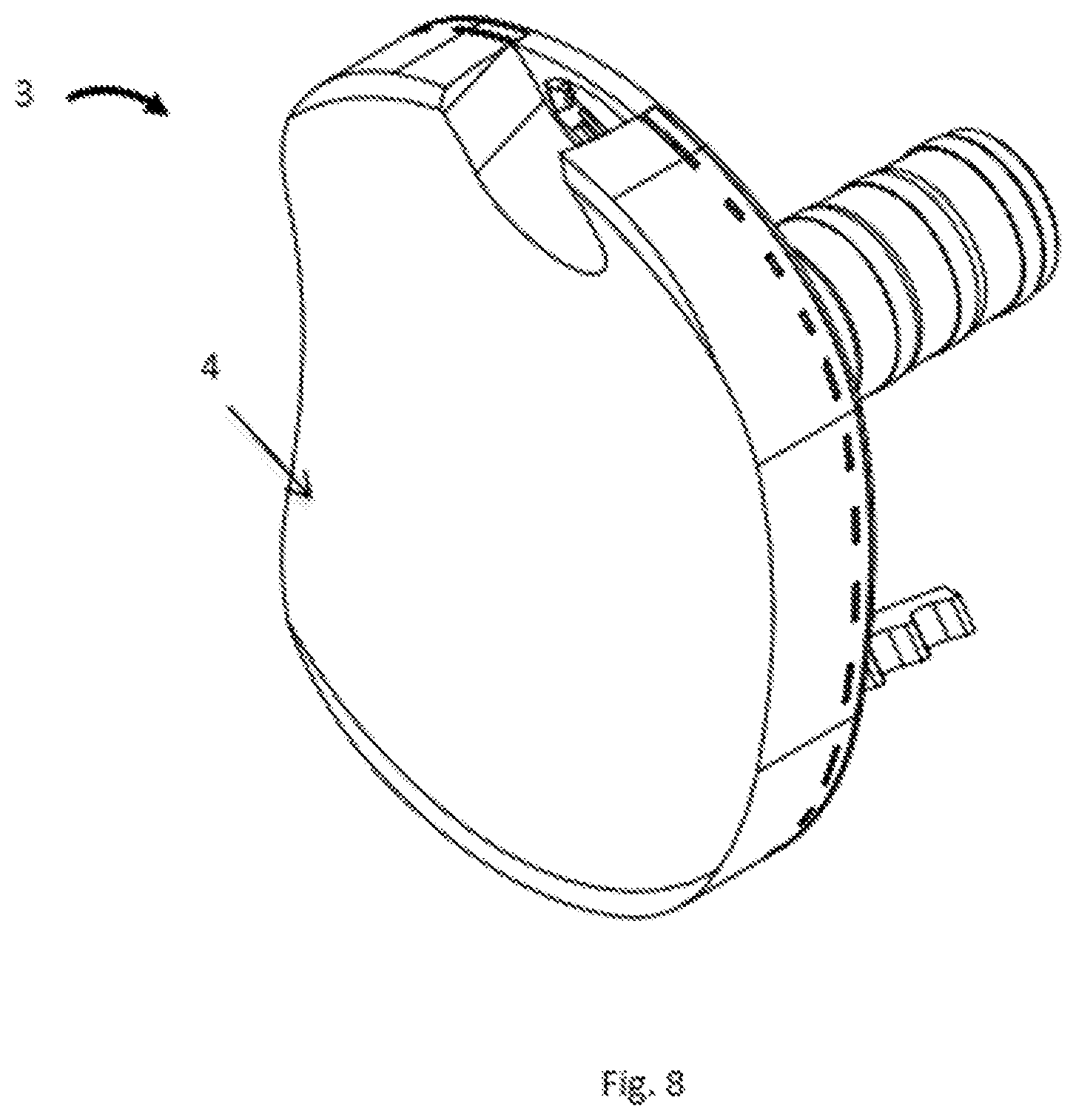 Patent US12097646 Figure 8 – Method for manufacturing an articular prosthesis implant using a ceramic imprint