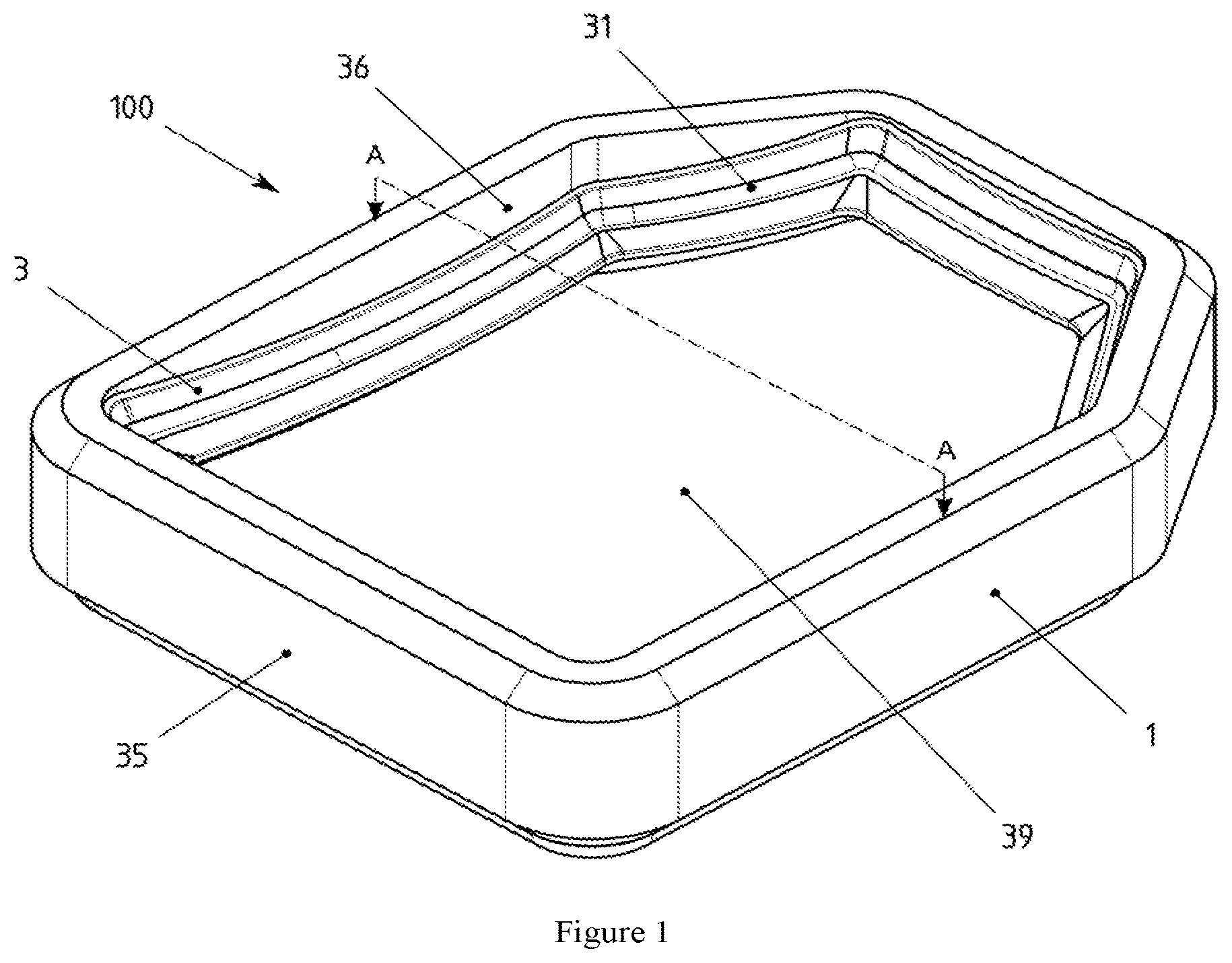 Patent US12097647 Figure 1 – Isostatic side-pressure shielded composite consolidation