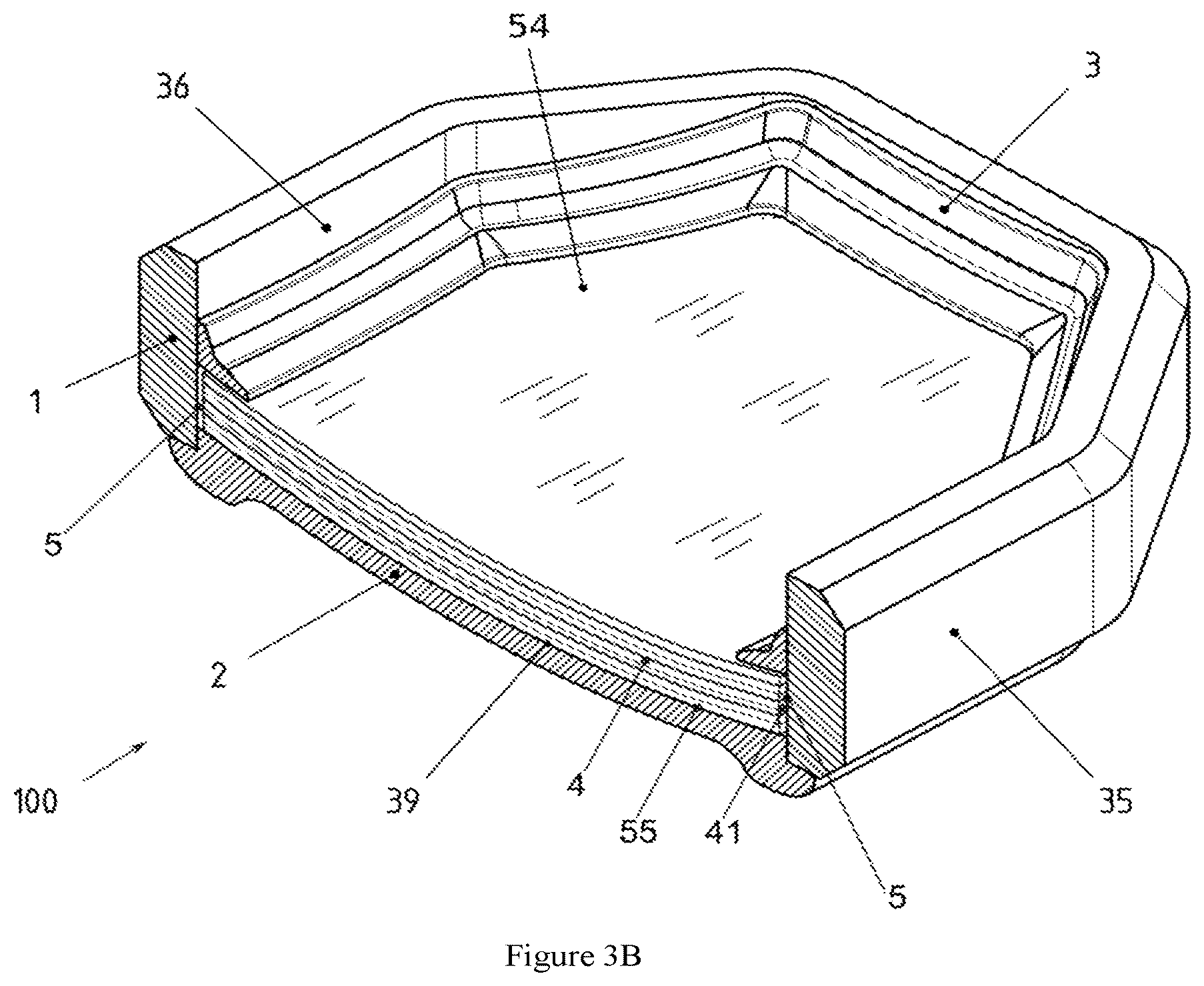 Patent US12097647 Figure 4 – Isostatic side-pressure shielded composite consolidation