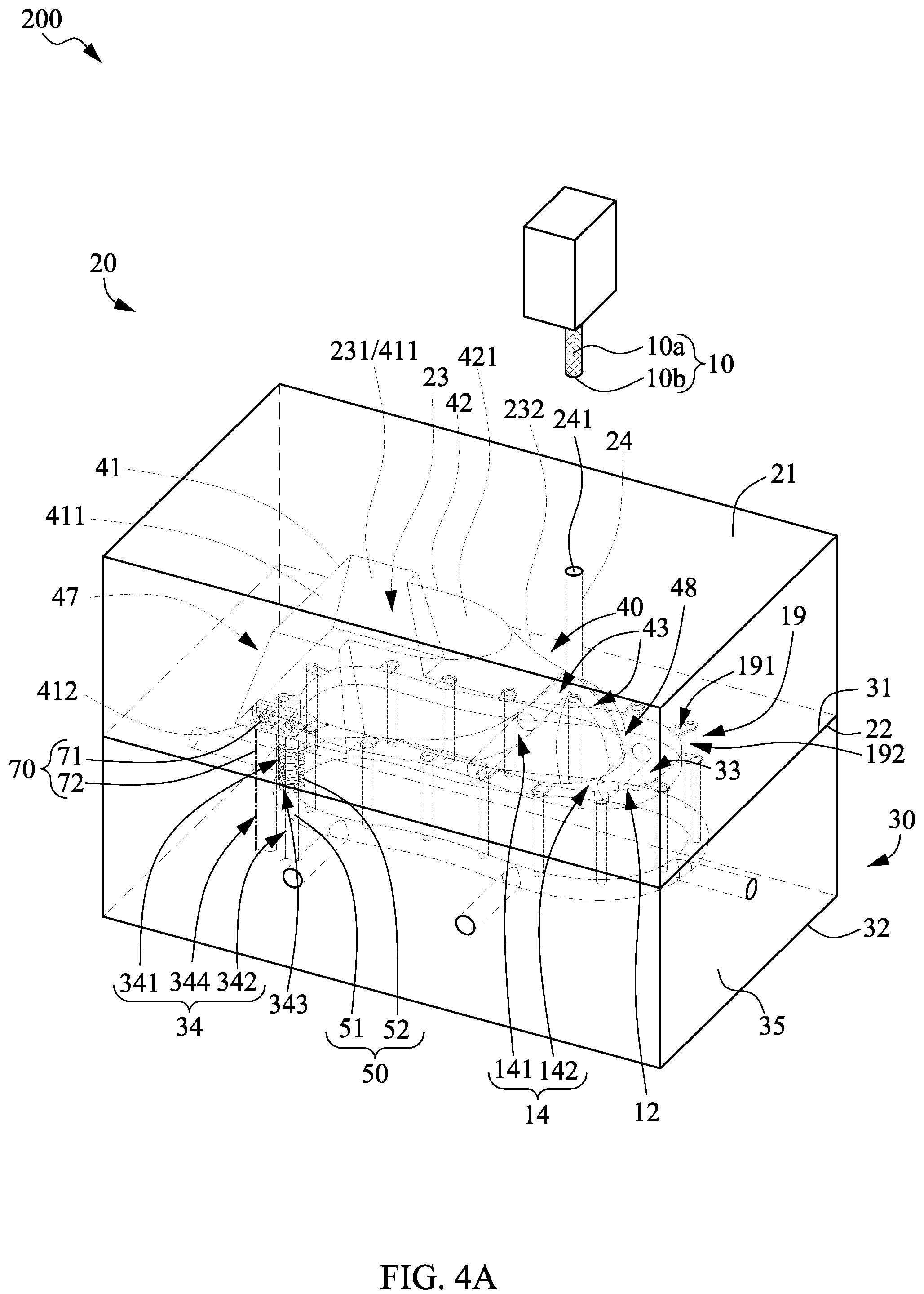 Patent US12097651 Figure 6 – Molding device and molding method