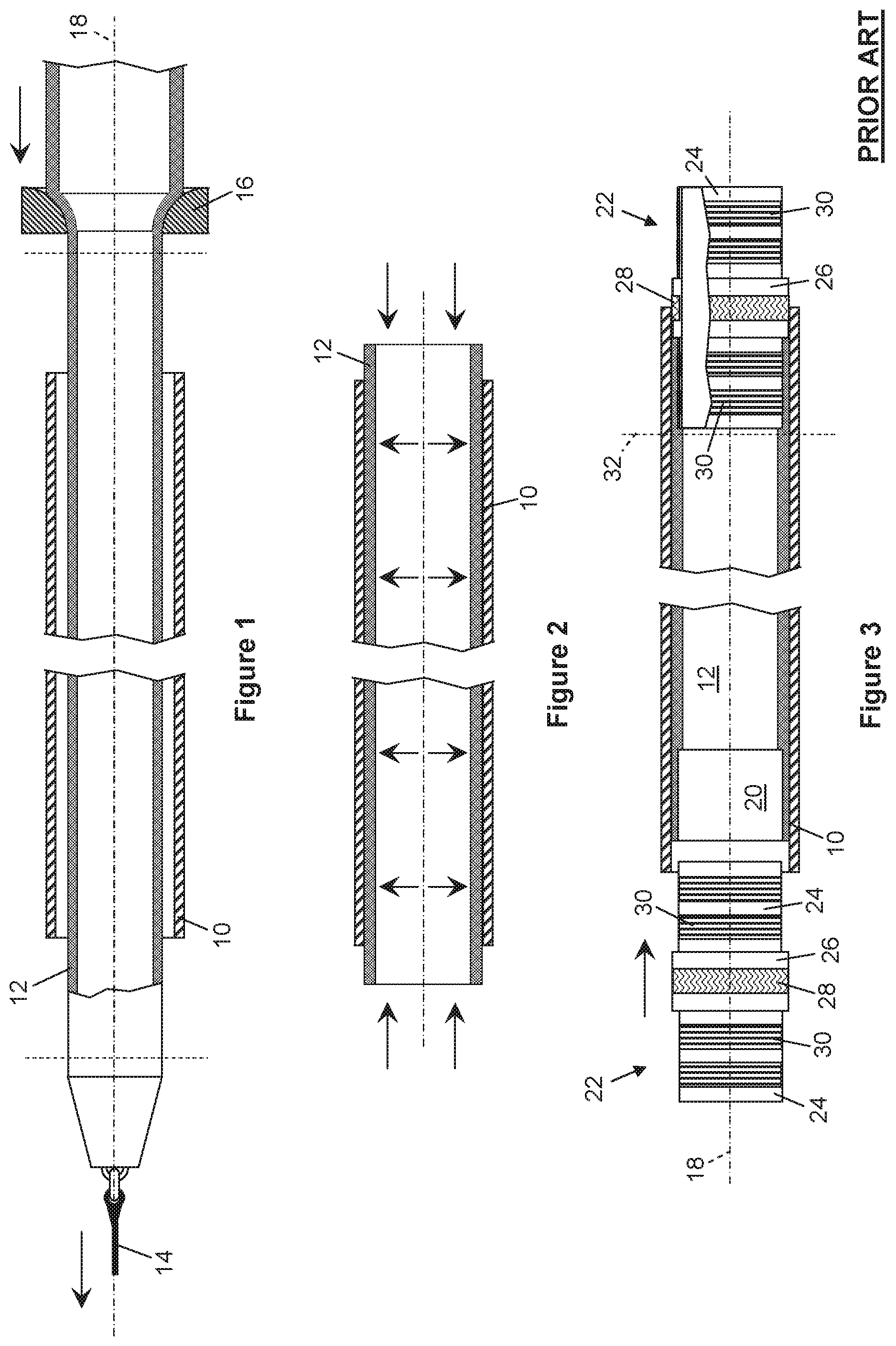 Patent US12097653 Figure 1 – Securing polymer liners within pipes