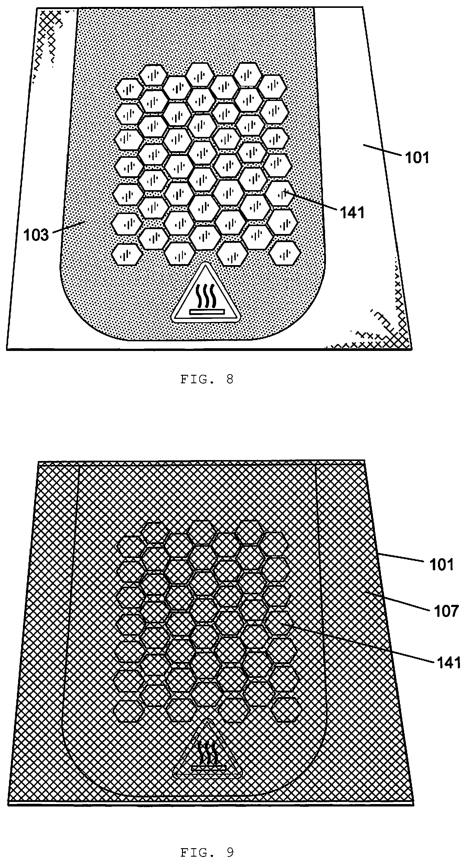 Patent US12097654 Figure 6 – Deflecting member for making fibrous structures