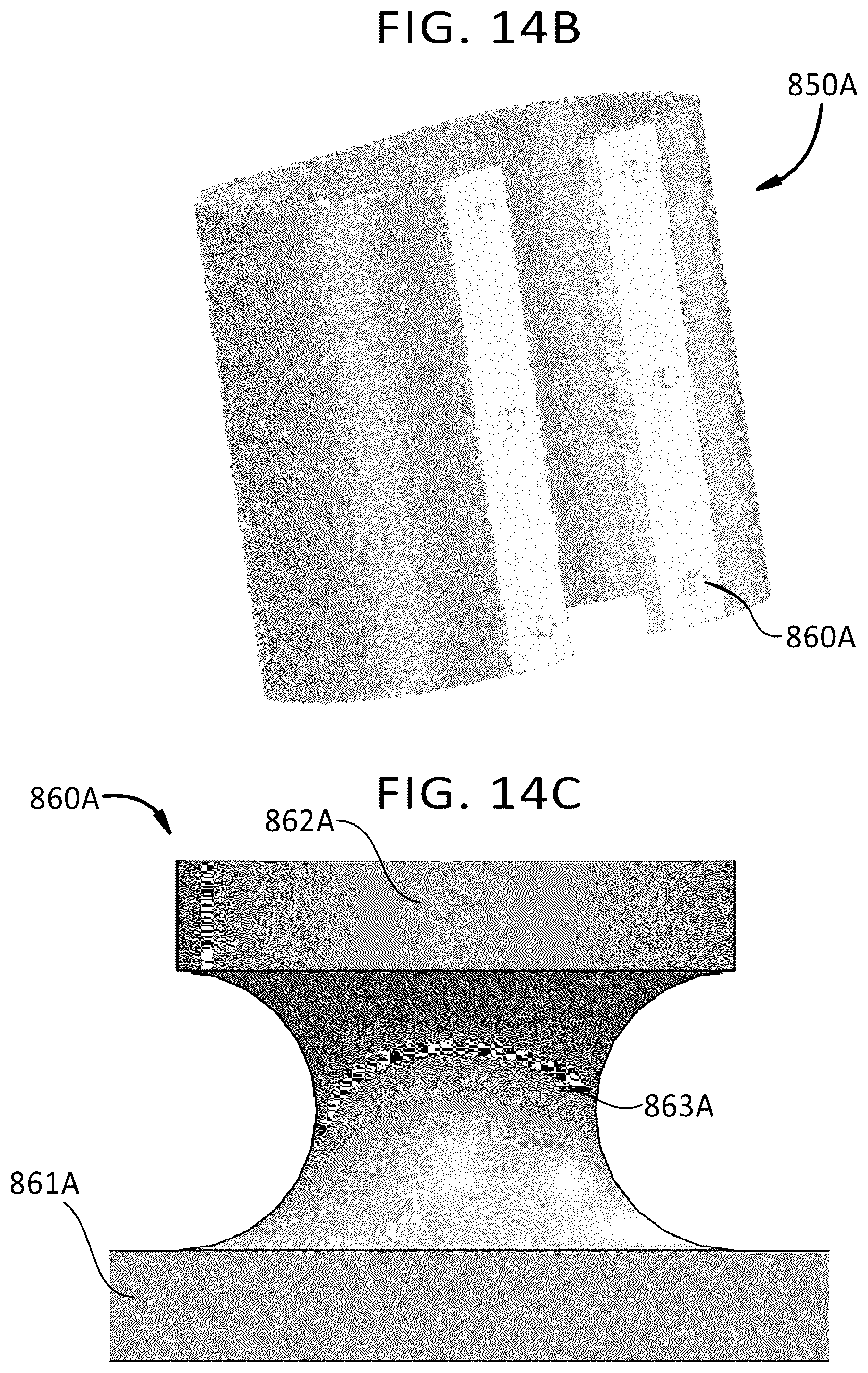 Patent US12097657 Figure 11 – Porous structures produced by additive layer manufacturing