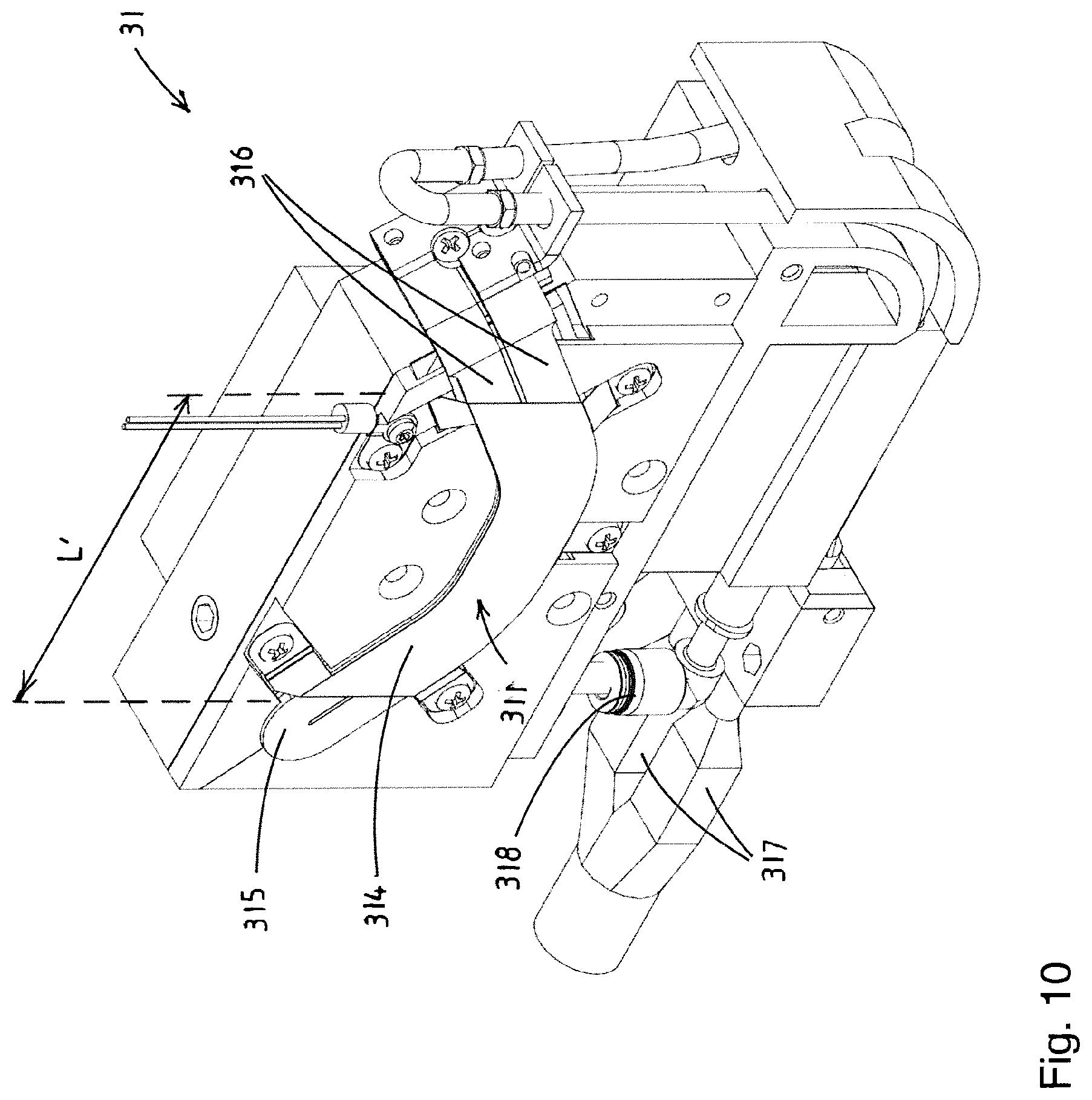 Patent US12097664 Figure 13 – Continuous motion impulse heat sealing of film material