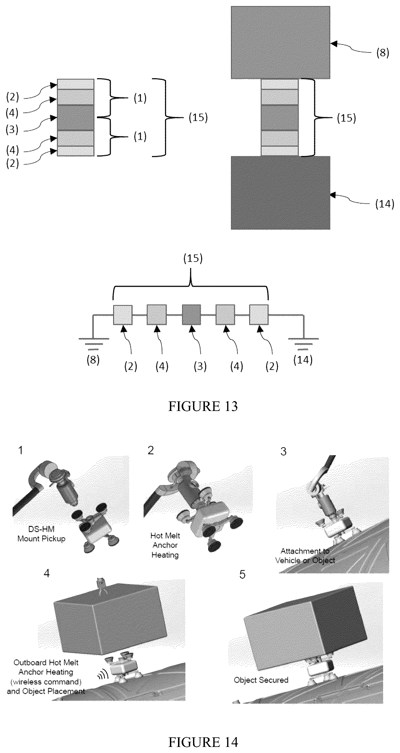 Patent US12097666 Figure 7 – Hot melt apparatus and method of use