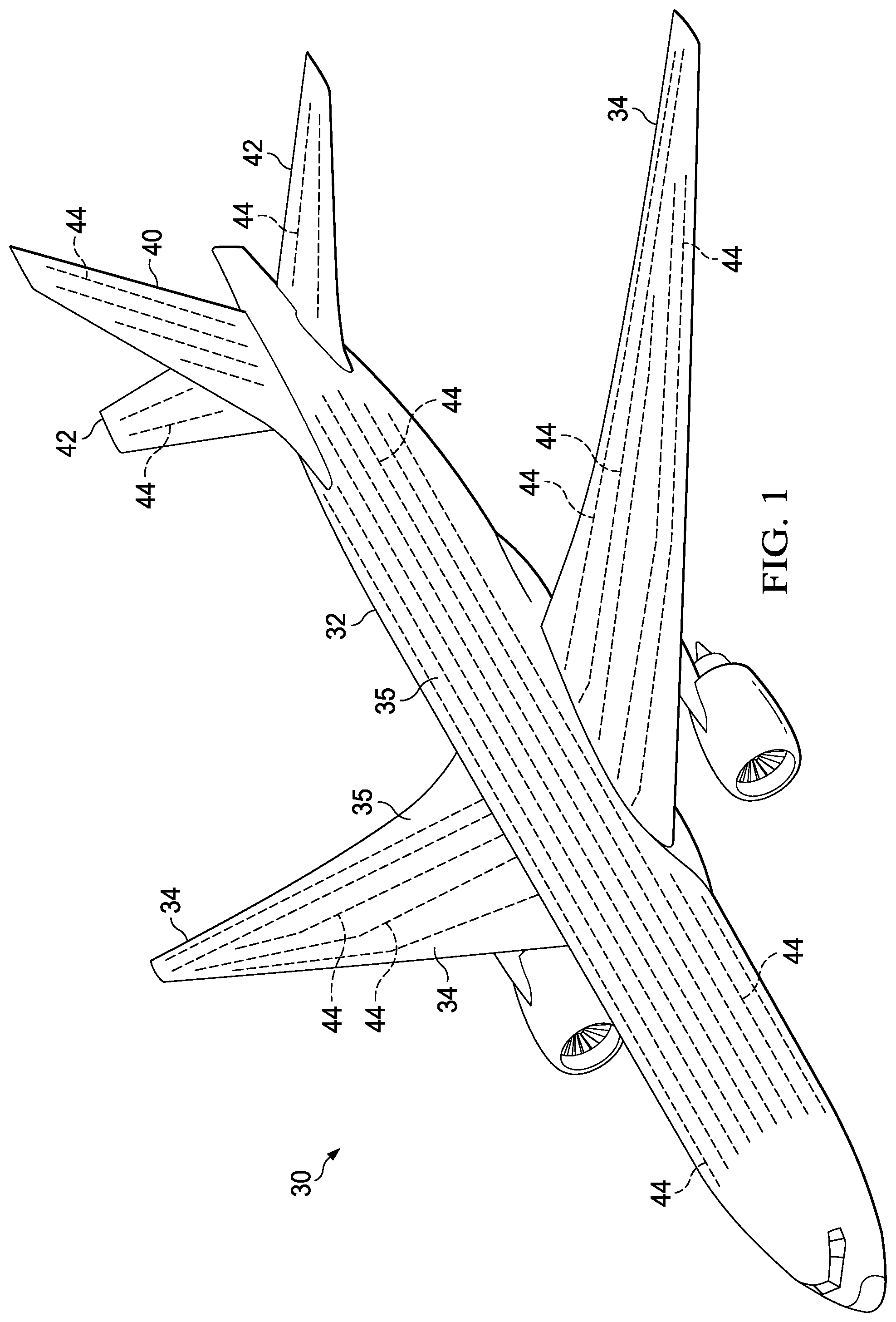 Patent US12097667 Figure 1 – Stringer forming apparatus and method