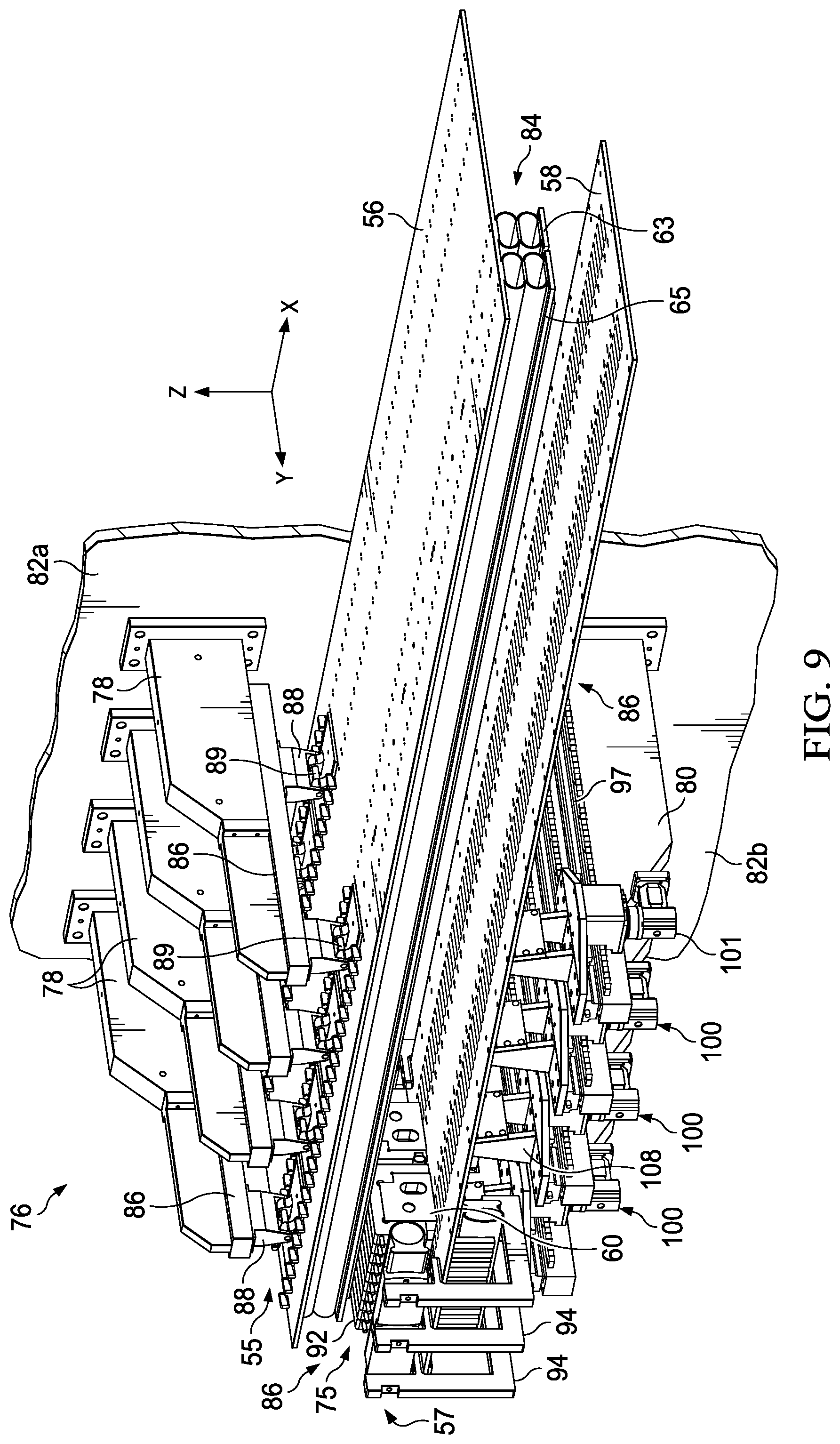 Patent US12097667 Figure 6 – Stringer forming apparatus and method