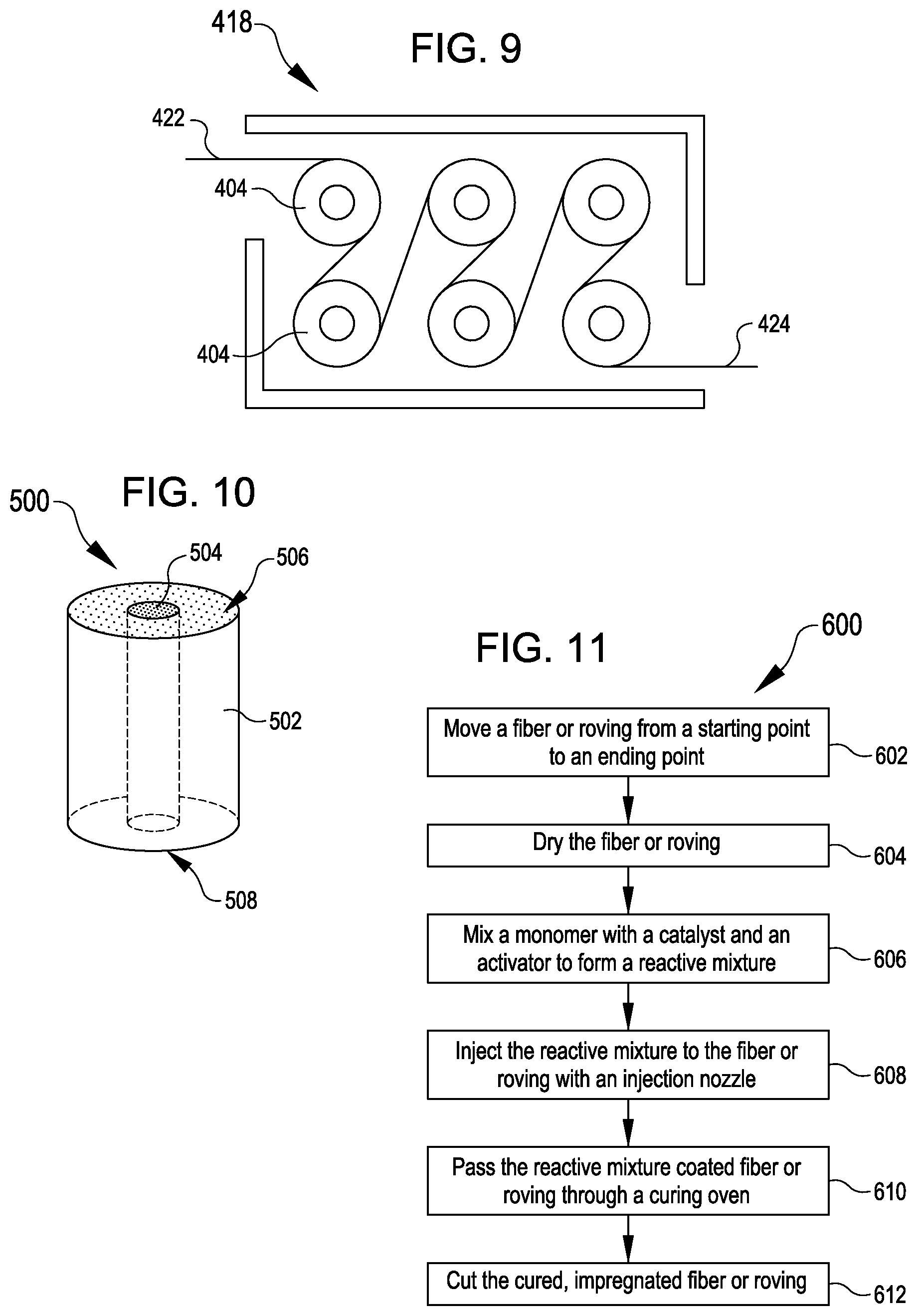 Patent US12097669 Figure 5 – Manufacturing fiber-reinforced thermoplastic concentrates