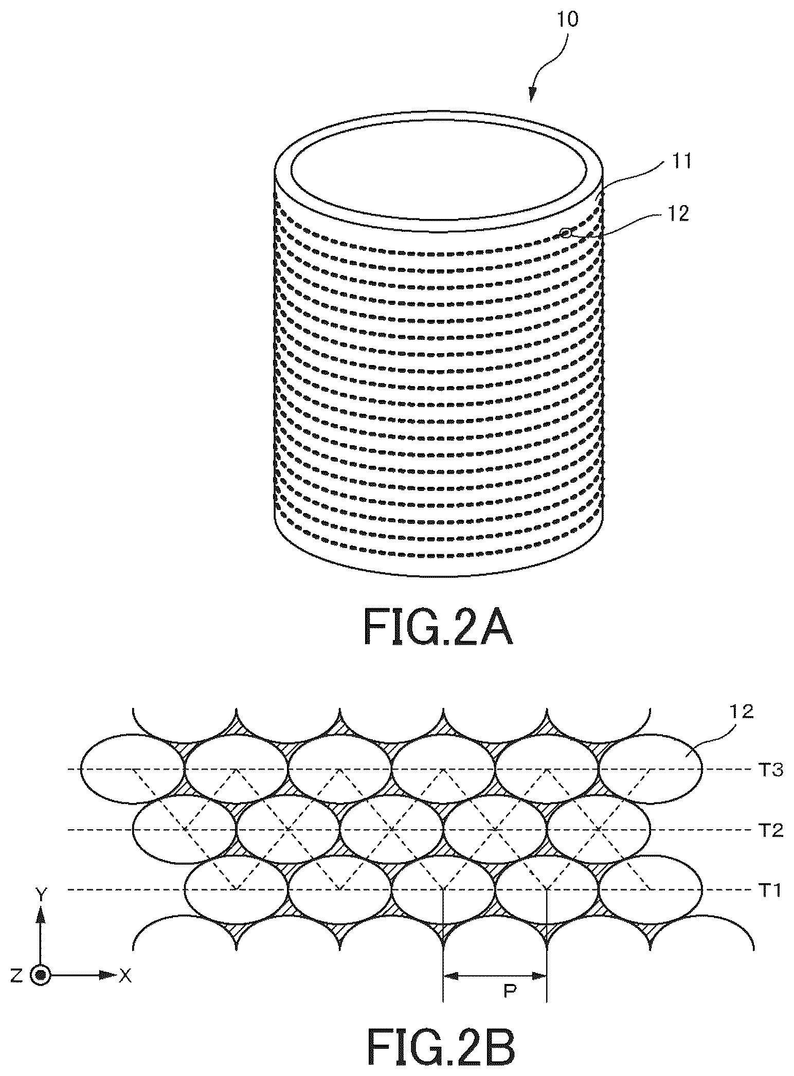 Patent US12097675 Figure 2 – Cylindrical base, master and master manufacturing method