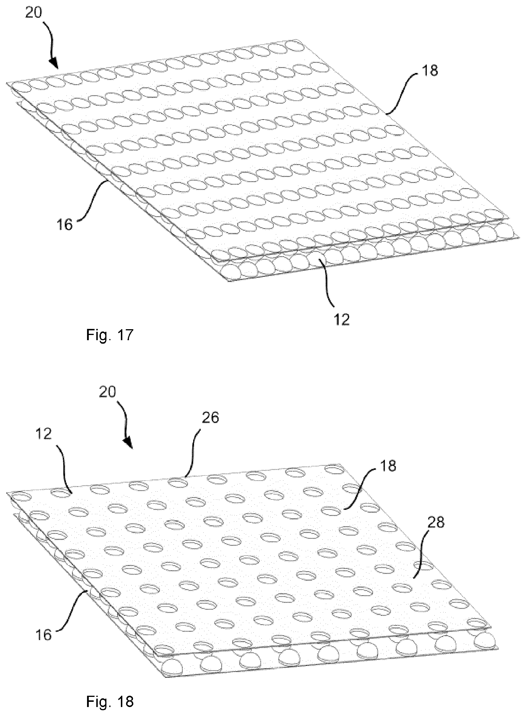 Patent US12097676 Figure 15 – Core element for sandwich elements, use of such a core element, and method for producing such a core element