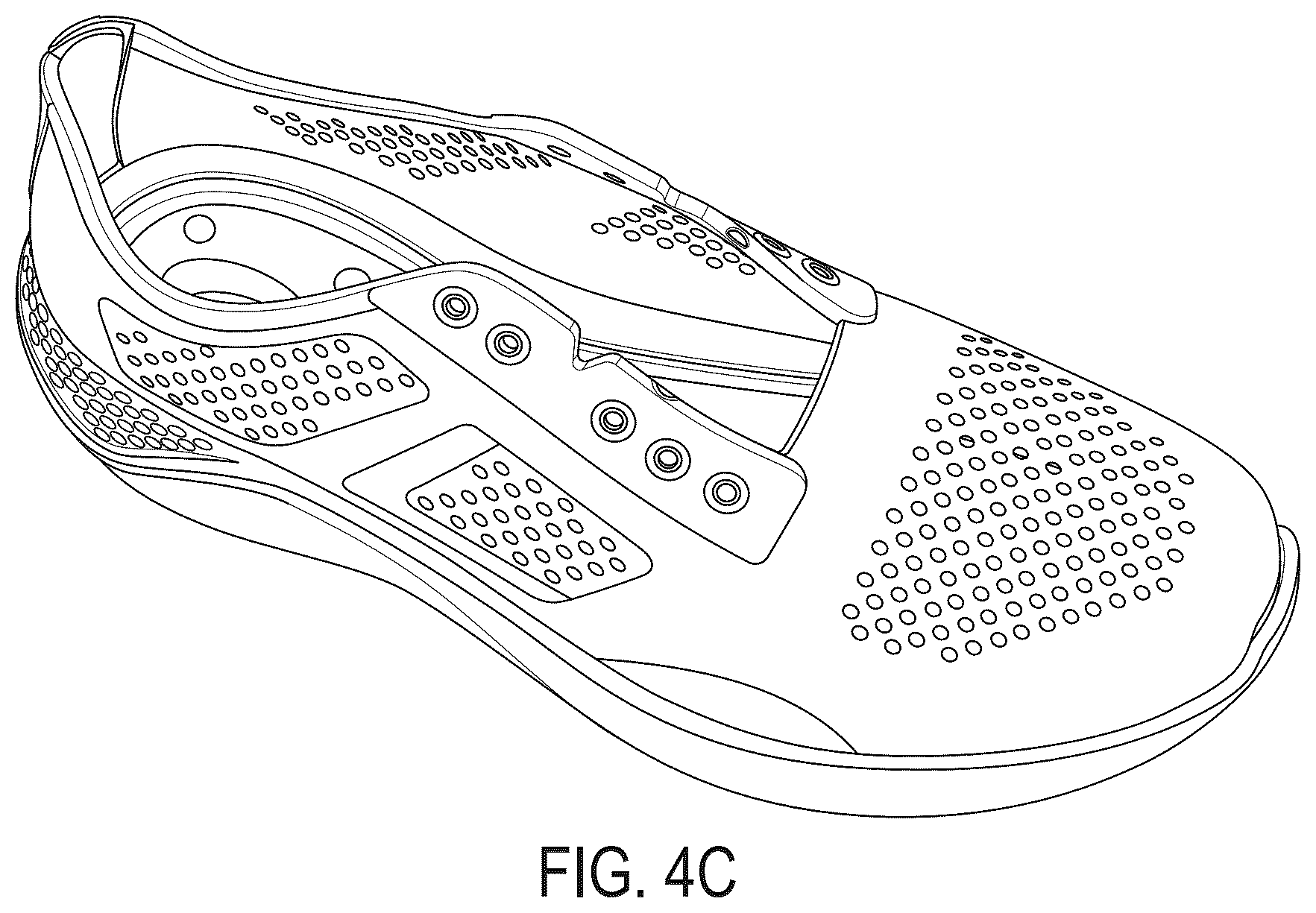 Patent US12097677 Figure 7 – Molded footwear upper with knit texture