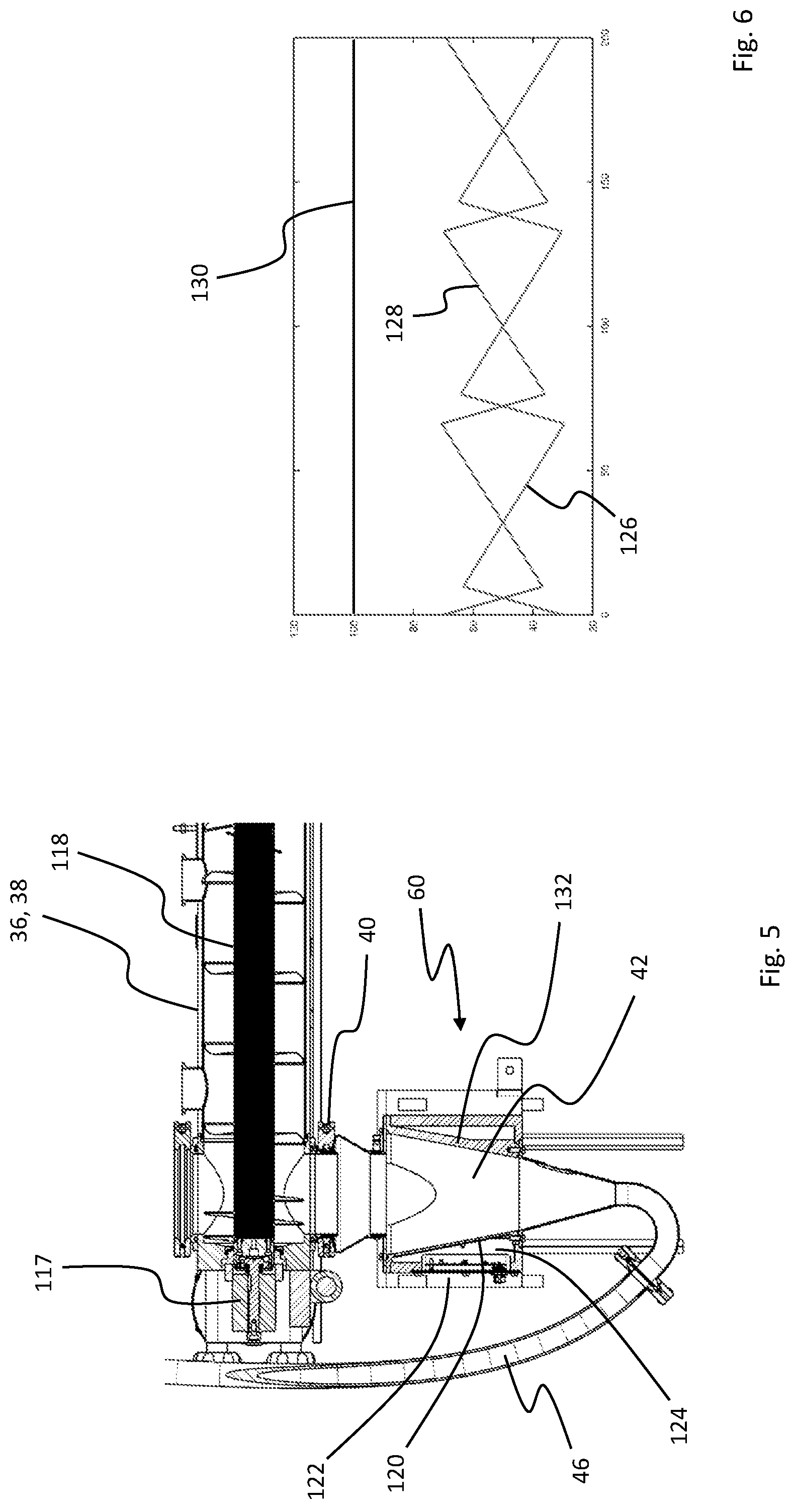 Patent US12097678 Figure 4 – System for continuously processing pulverulent products