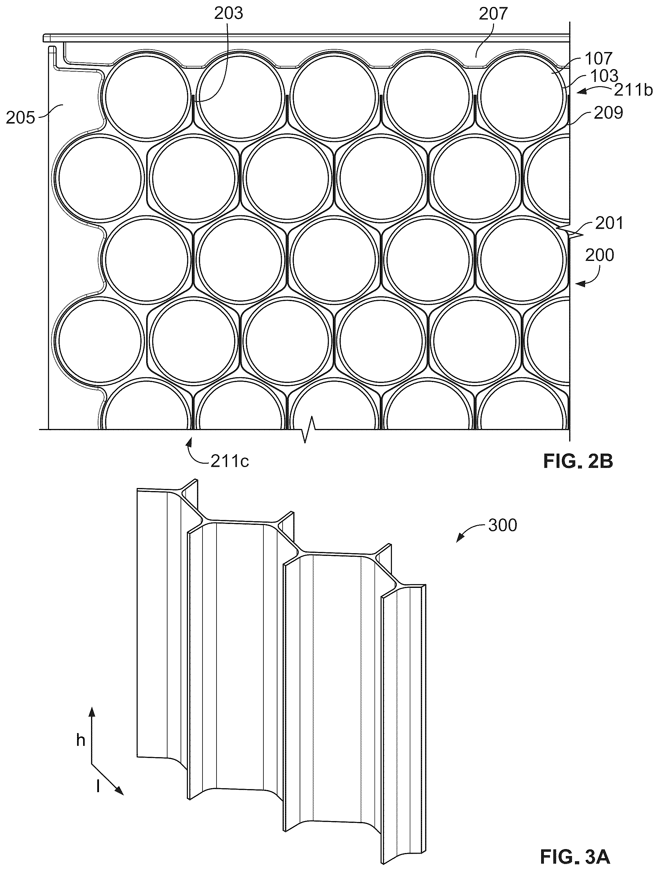 Patent US12097681 Figure 3 – Intercellular structure for battery module